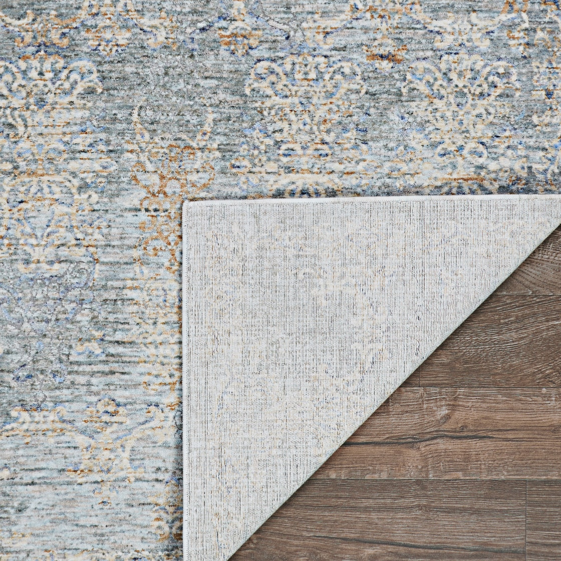 Couristan Couture Renaissance Area Rug, 5'3" x 7'6", Pewter-Mode Beige