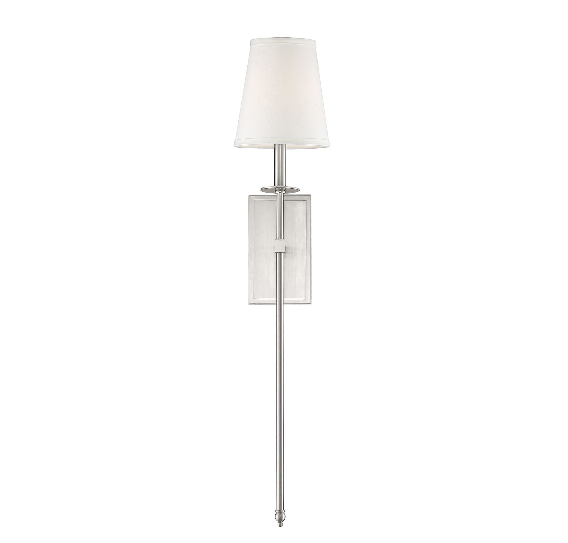 Savoy House Monroe 1 - Light Wall Light in  Satin Nickel