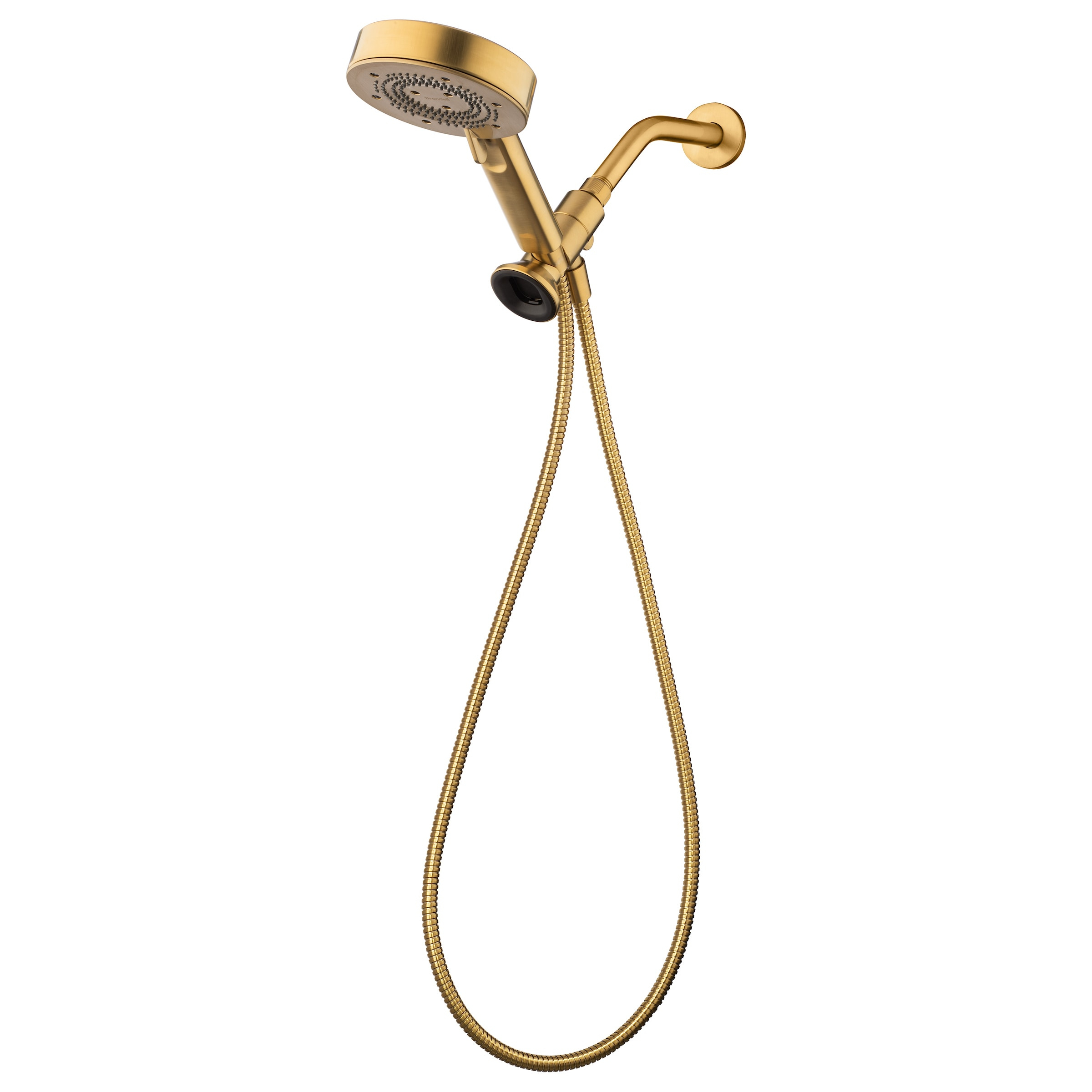 Matte Gold Stainless Steel Handheld Wall Mounted Shower Head
