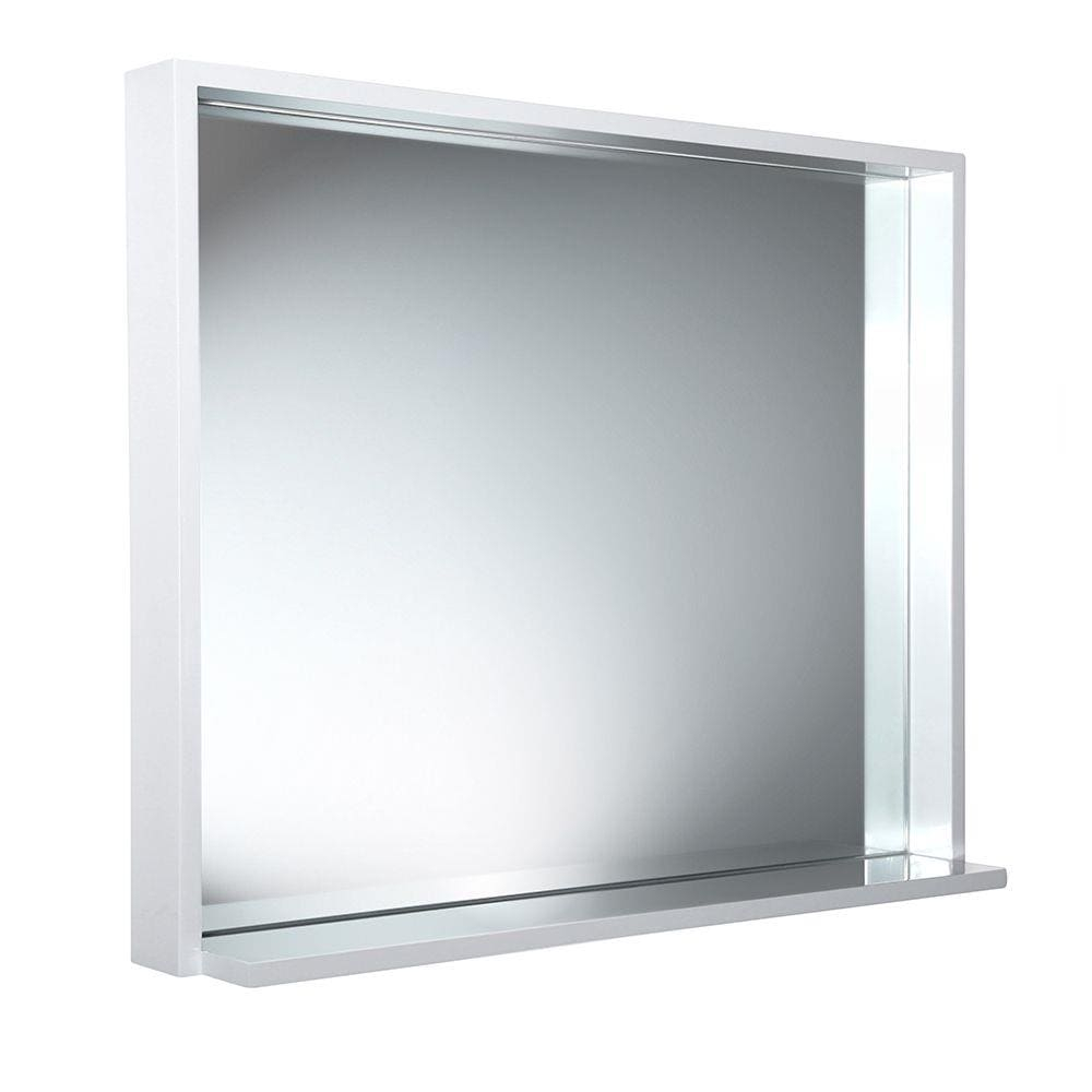Fresca Fmr8136 Allier 35-1/2" W X 25-1/2" H Rectangular Framed Bathroom Wall Mirror -