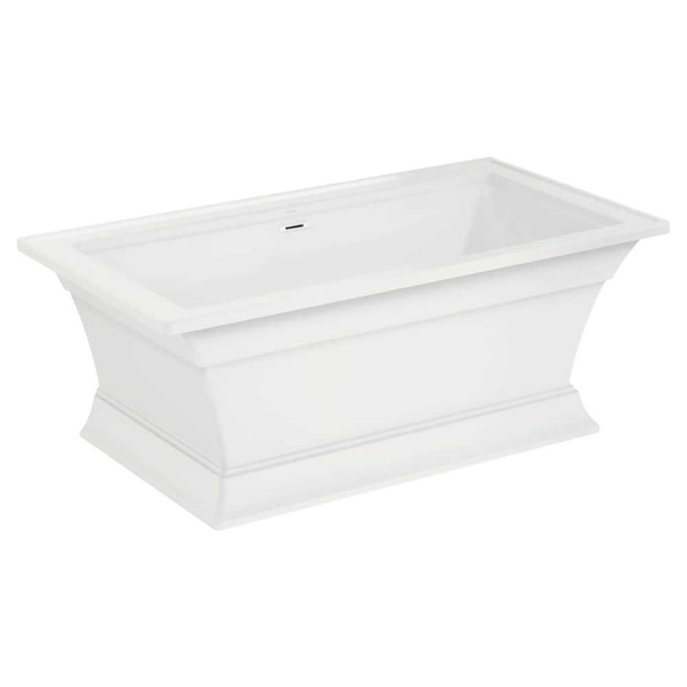 American Standard Town Square S Freestanding Tub Overflow Cover and Drain Kit in Legacy Bronze