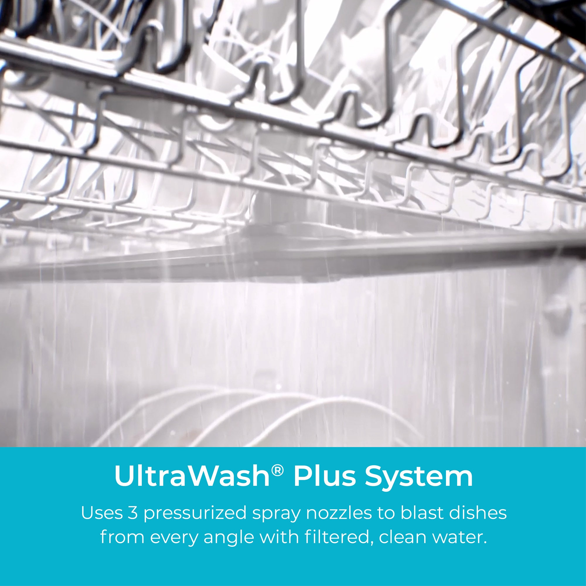 Kenmore 24" Built-In Stainless Steel Tub Dishwasher with EasyFlex 3rd Rack, SmartWash, UltraWash Plus, TurboDry, and MoreSpace Adjustable Rack, Energy Star Certified, Black