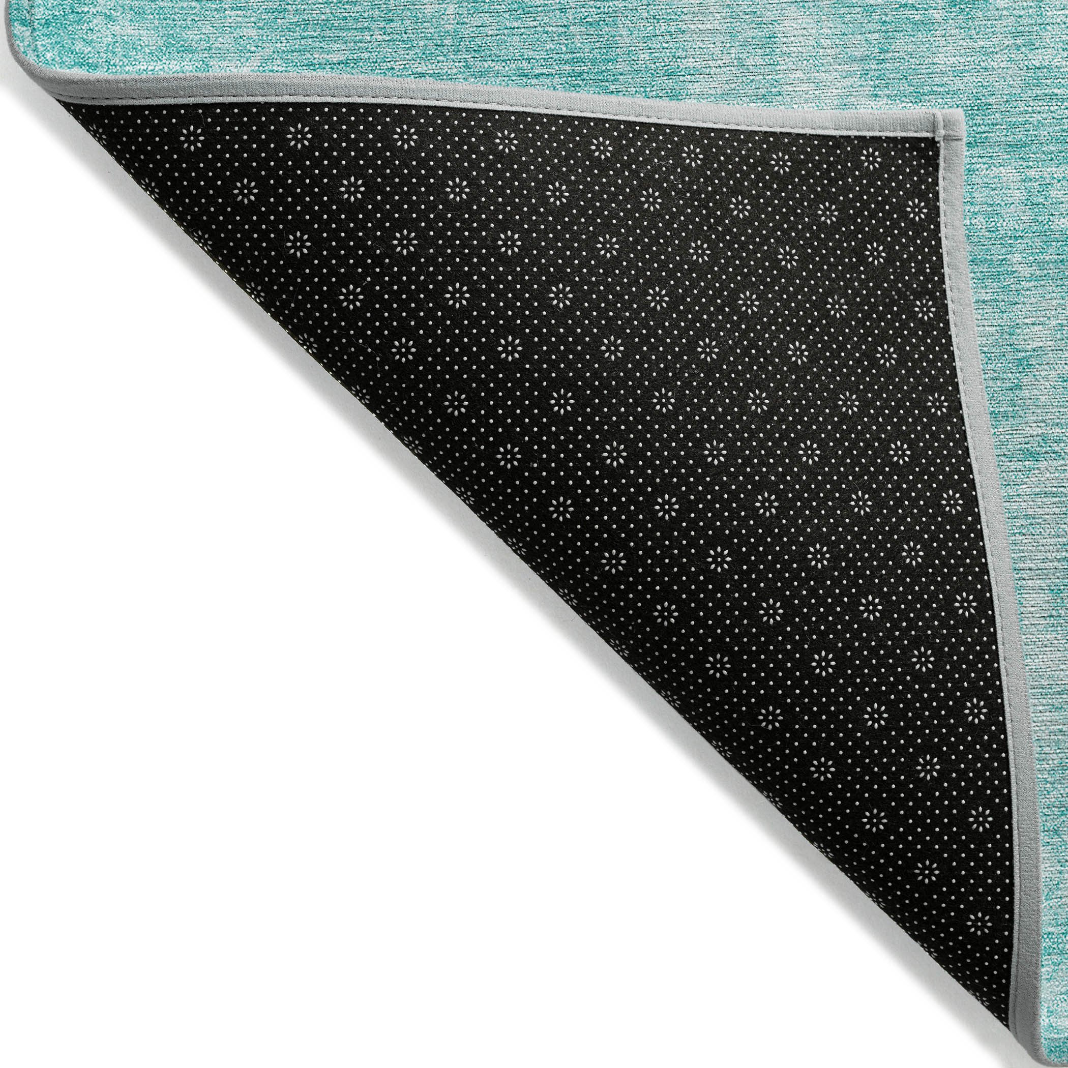 Addison Rugs Chantille ACN656 Teal 1'8" x 2'6" Indoor Outdoor Area Rug, Easy Clean, Machine Washable, Non Shedding, Bedroom, Entry, Living Room, Dining Room, Kitchen, Patio Rug