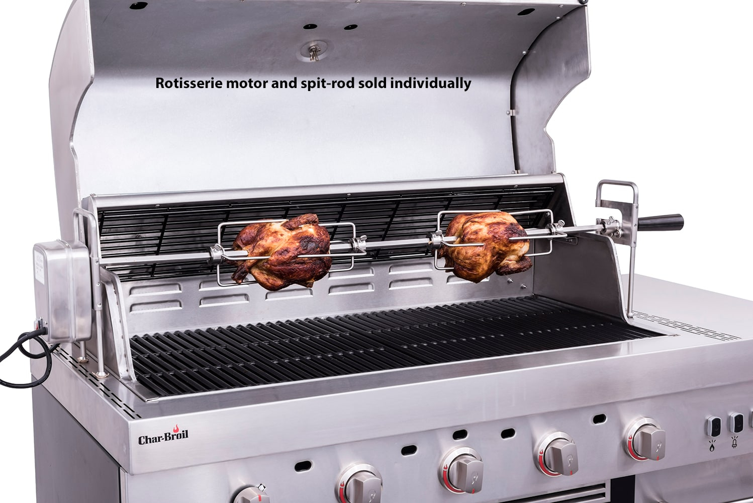 Charbroil Medallion Stainless steel Grill Rotisserie
