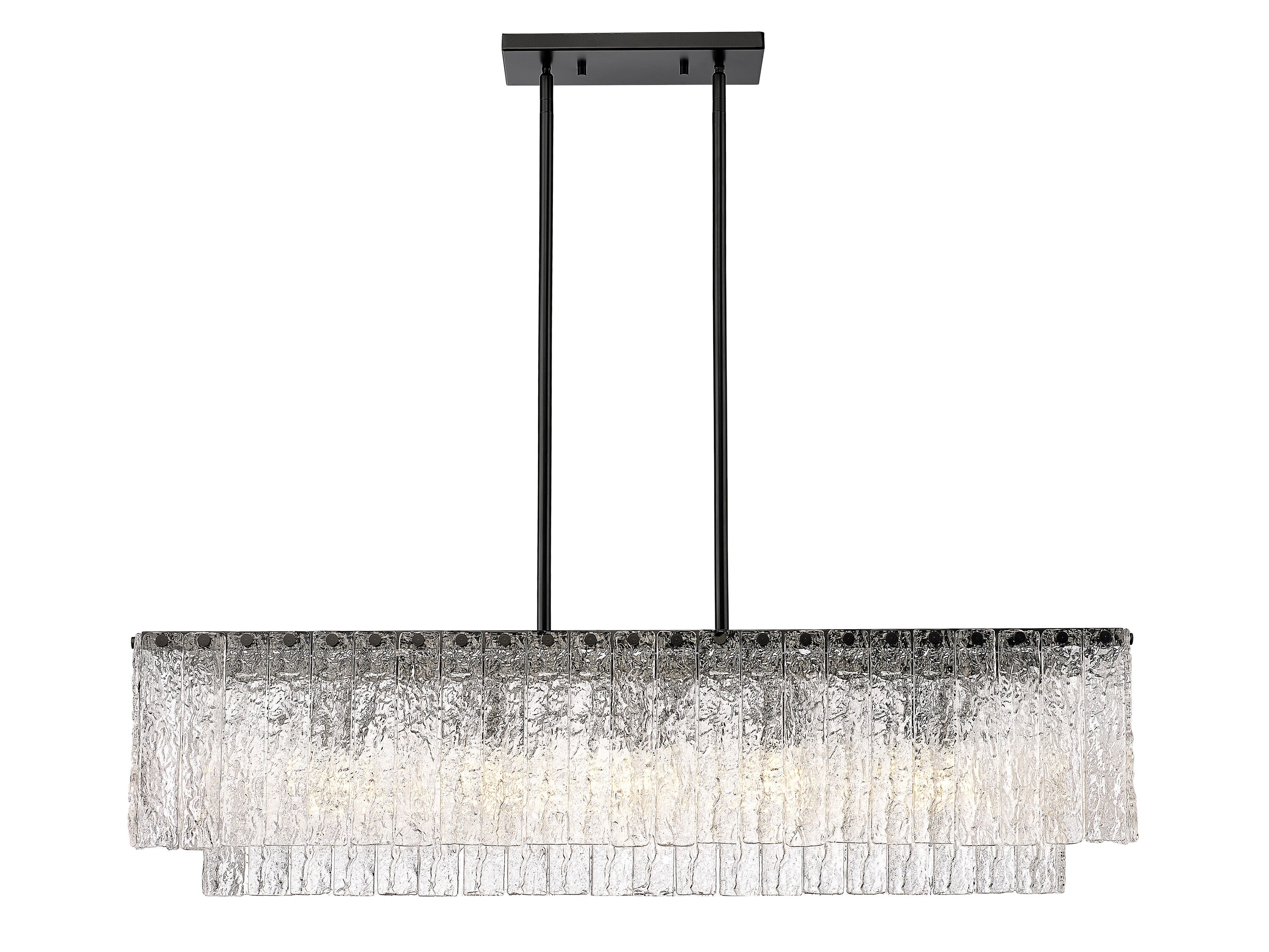 5 Light Island In Contemporary Style-11.5 Inches Tall And 11.75 Inches Wide-Matte Black Finish Z-Lite 1943-42L-Mb