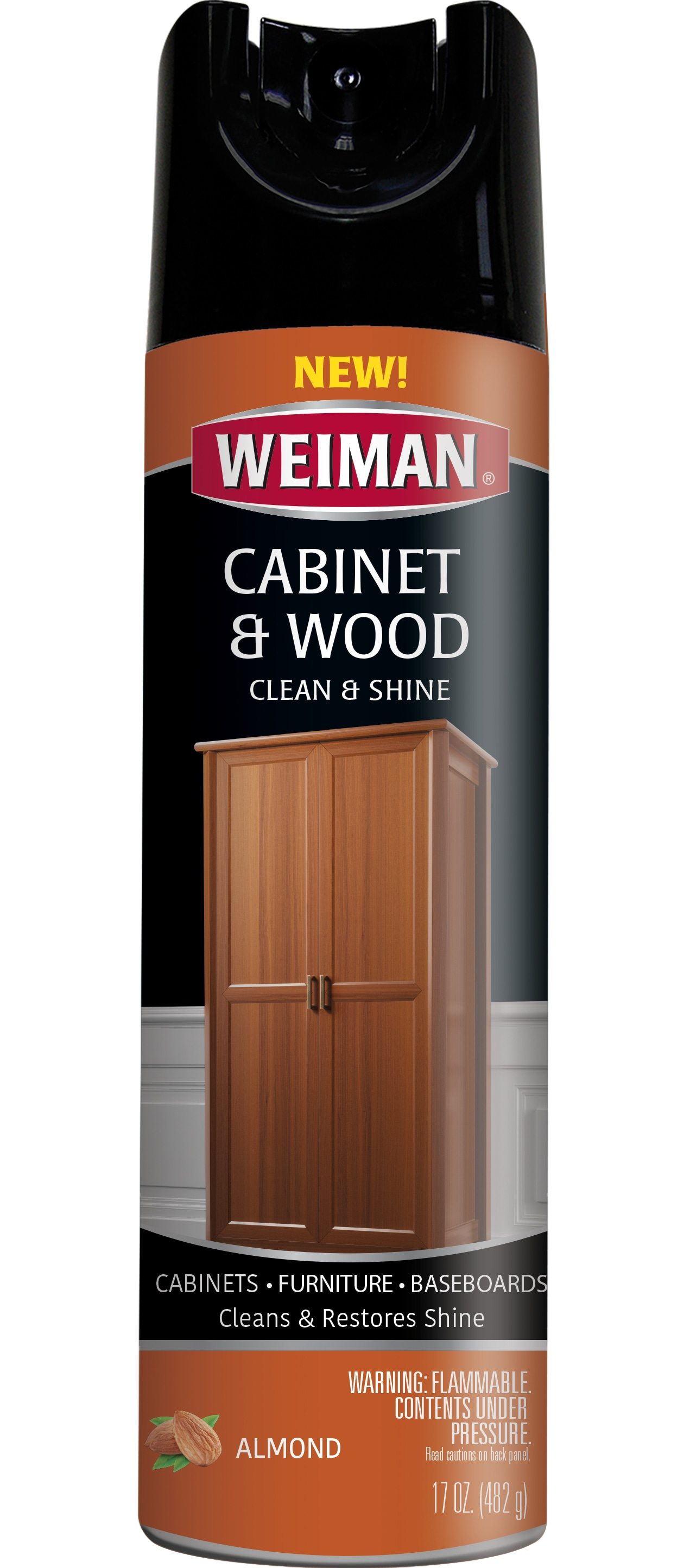 Weiman Products  17 oz Aerosol  Cabinet & Furniture Polish for Wood Tables Chairs Cabinets