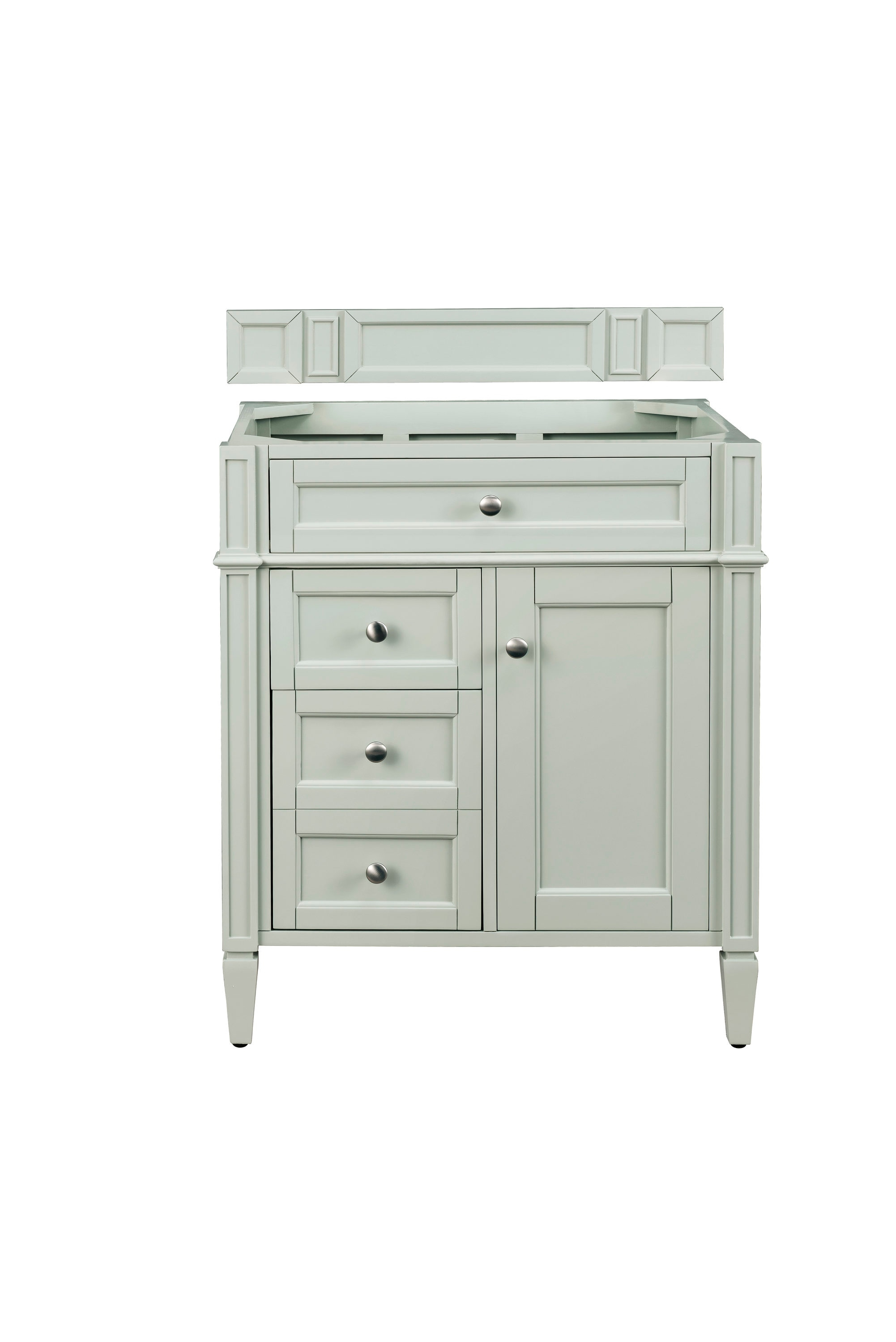 James Martin Furniture  30 in. Brittany Single Vanity, Sage Green