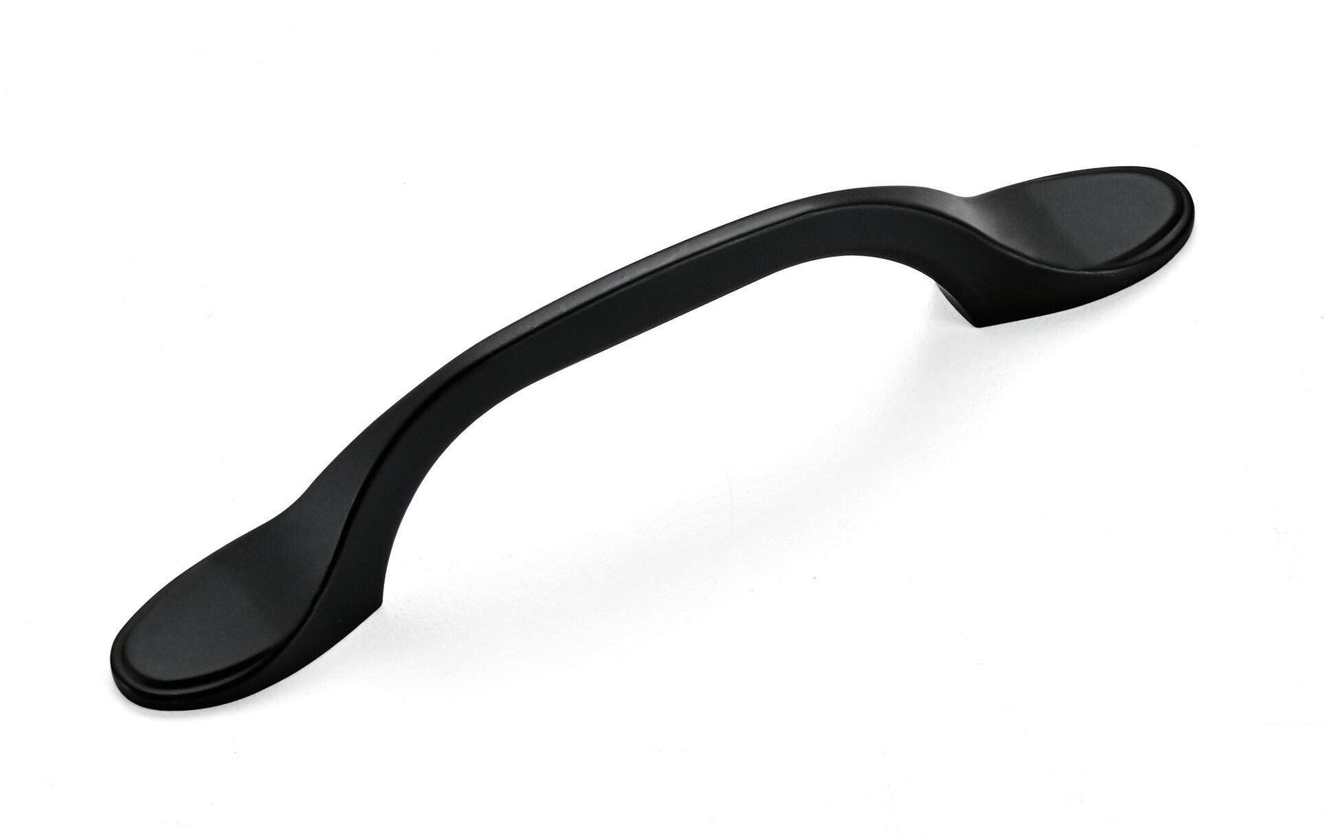 Matte Black Traditional 5" Cabinet Bar Pull with Mounting Hardware