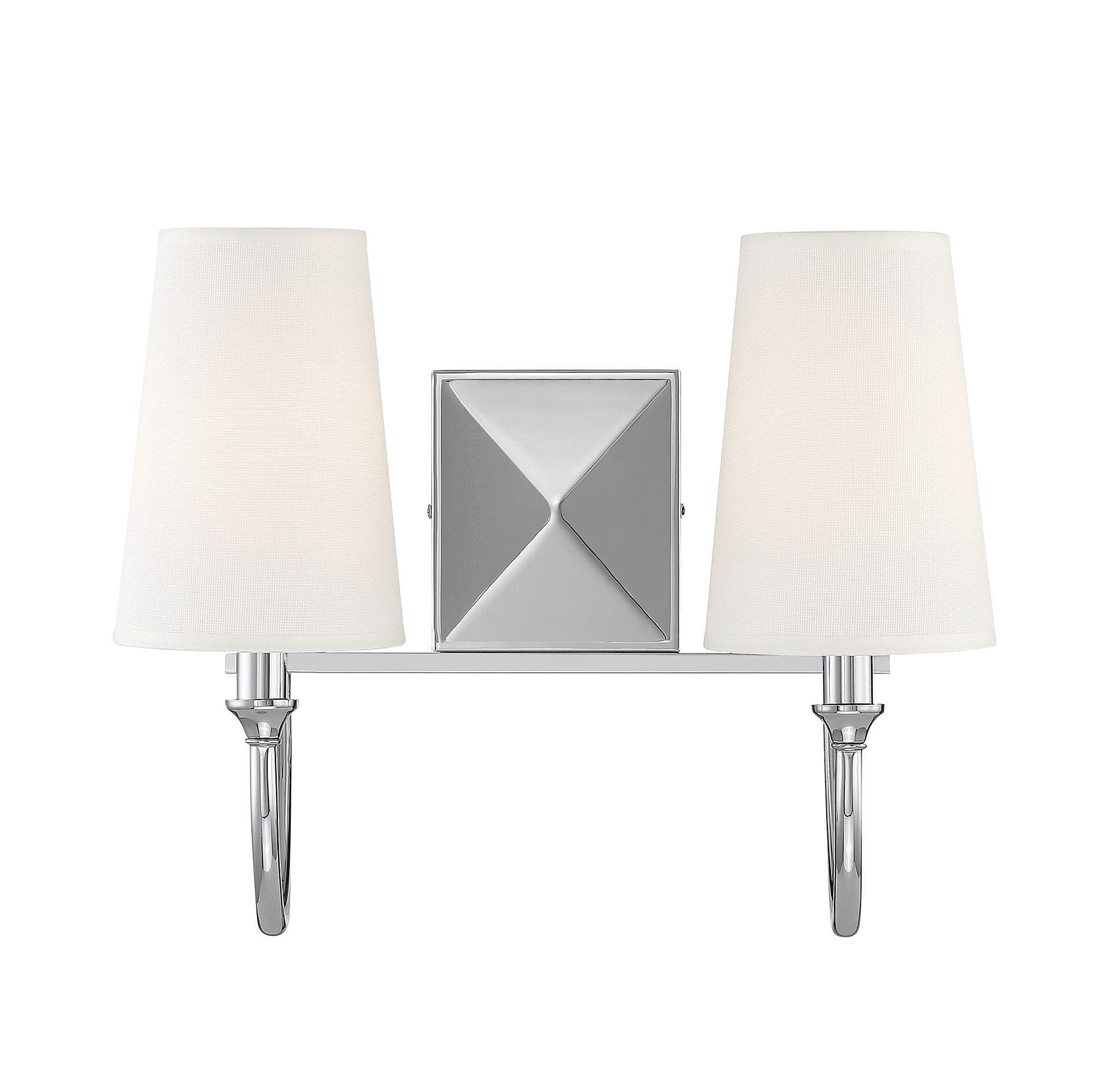 Savoy House Cameron 2 - Light Vanity in  Polished Nickel