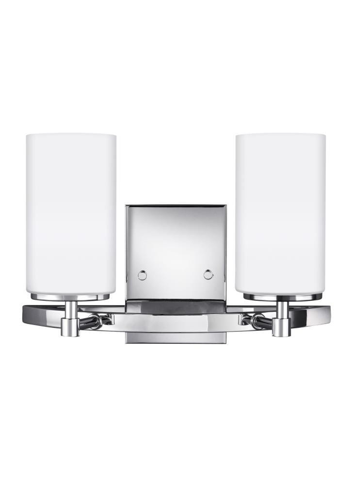 Sea Gull Lighting 4424602-05 Alturas Wall/Bath Vanity Style Fixture, Two - Light, Chrome