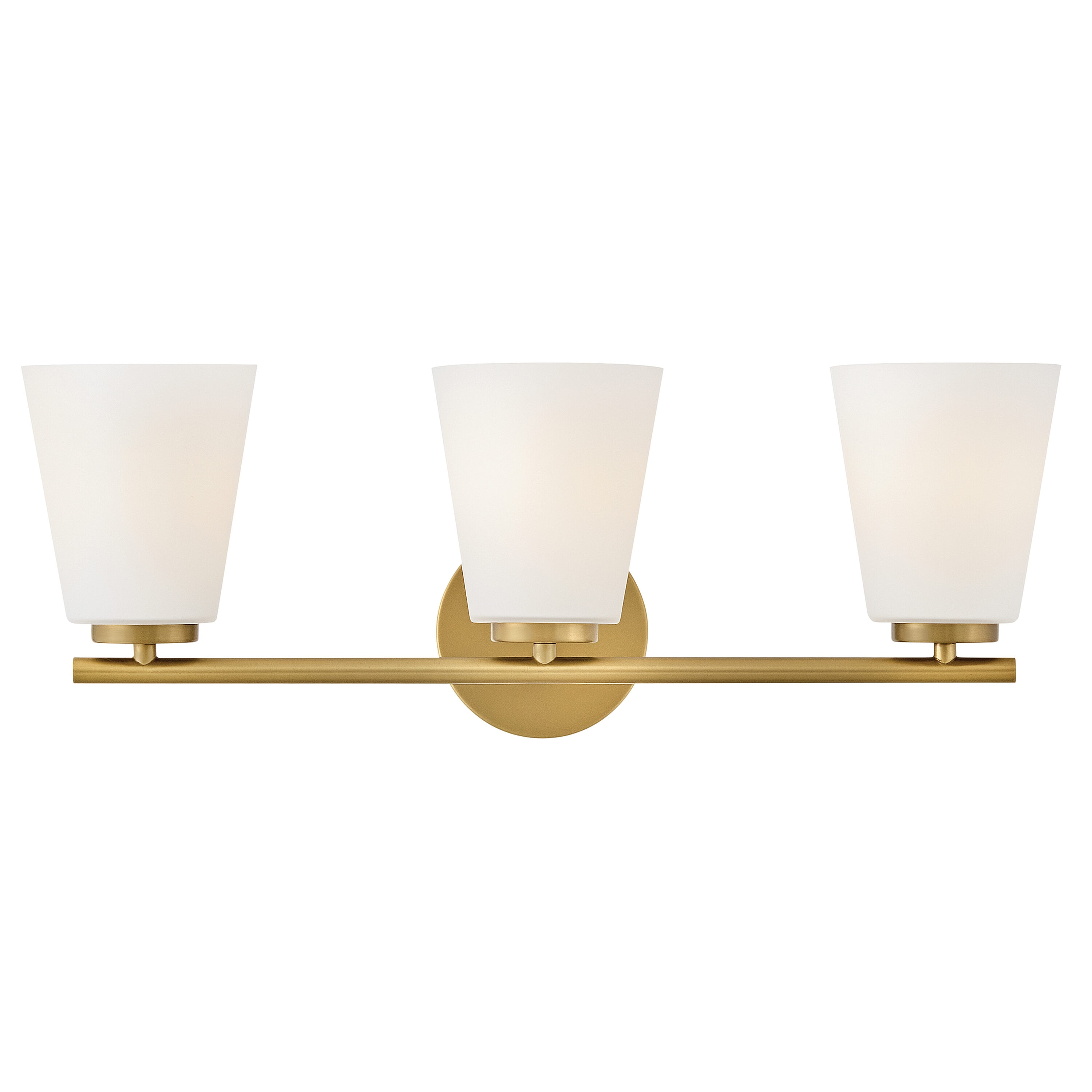 Lark 85423 Bri 3 Light 24" Wide Vanity Light - Brass