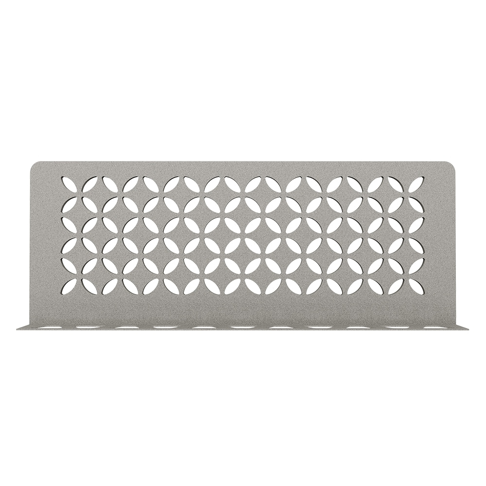 Systems Wall Shelf-W - Floral Design -Stone Grey - (SWS1D5TSSG) Kerdi-Line Shower Accessory