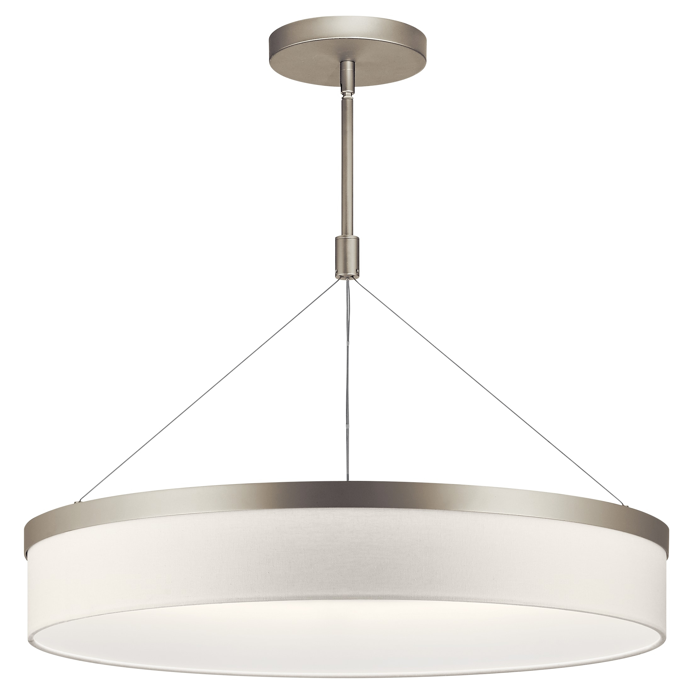 Kichler Mercel 26 1/2" Wide Satin Nickel LED Pendant Light