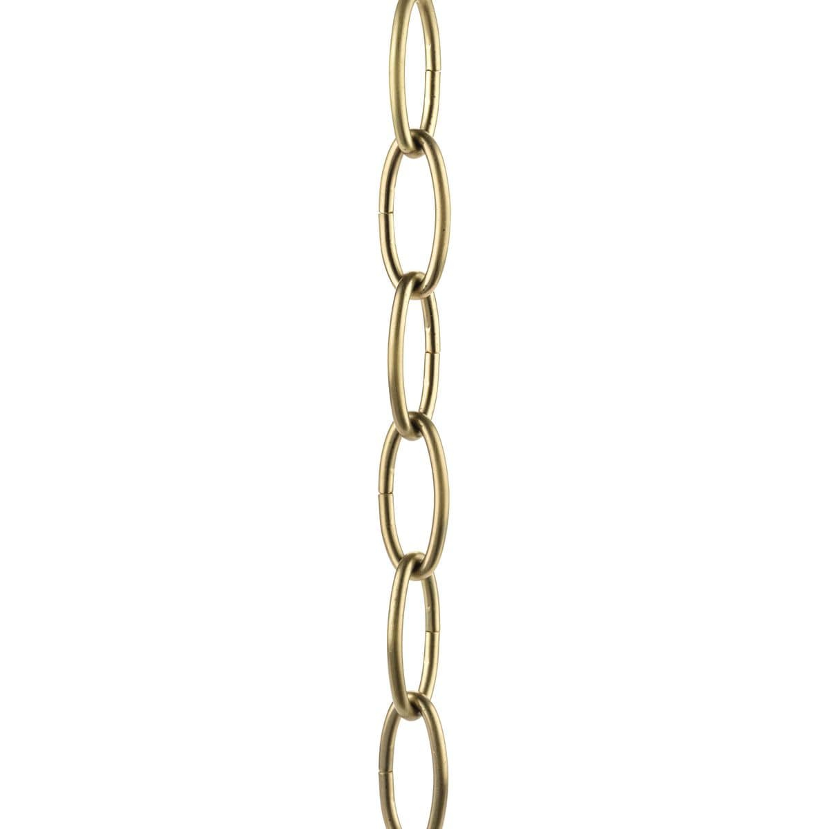 48-Inch Vintage Brass Steel Accessory Chain