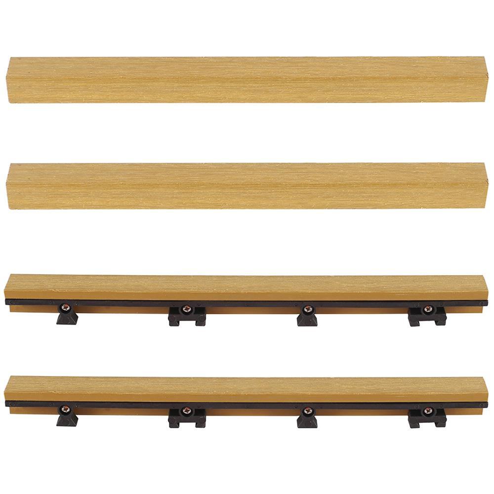 12" x 1" Composite Interlocking Deck Side Trim