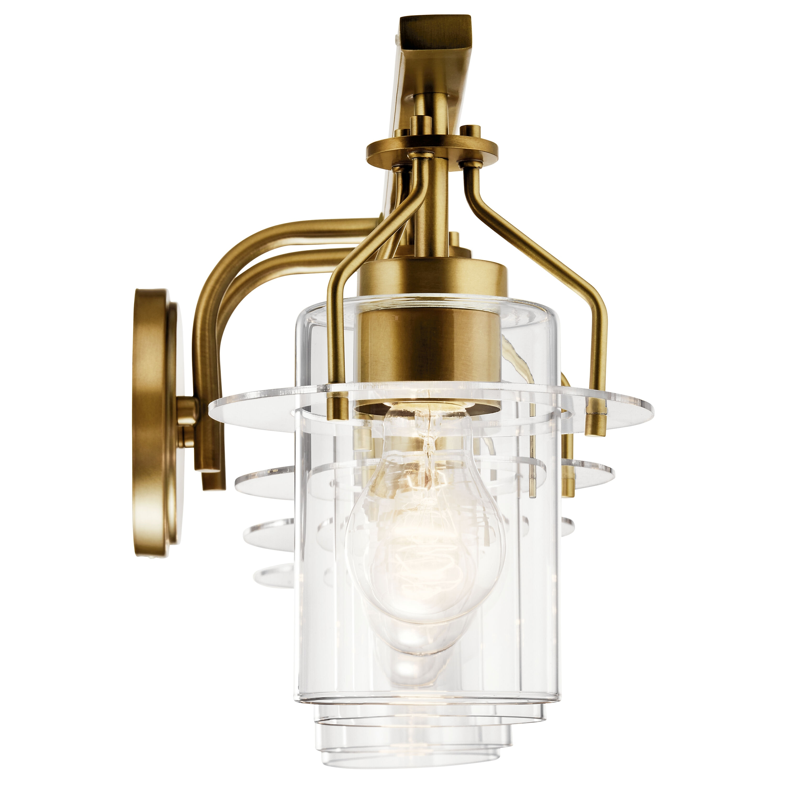 Kichler Lighting Everett 4 - Light Vanity in  Brushed Brass