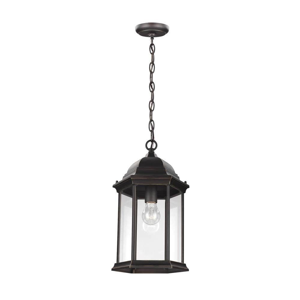 Sevier Antique Bronze 1-Light Outdoor Hanging Pendant