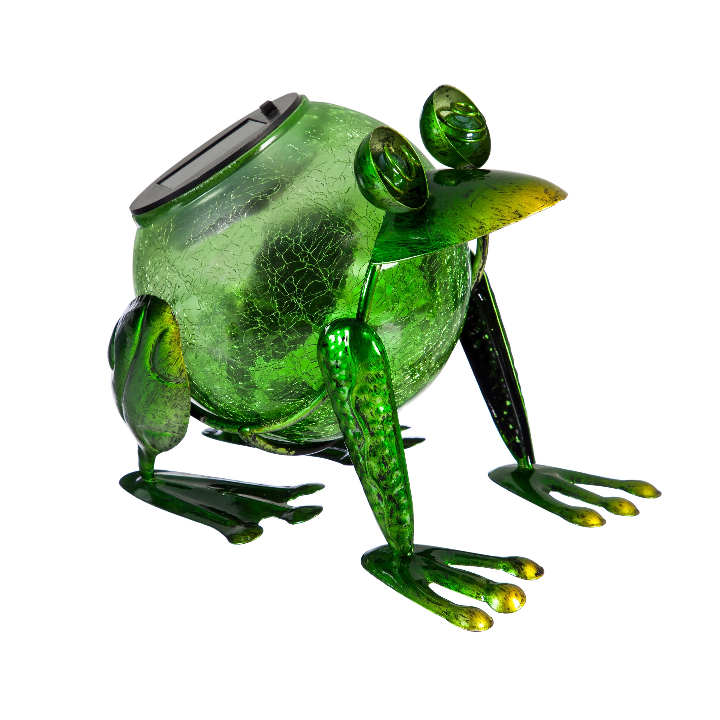 Evergreen Solar Frog Statuary