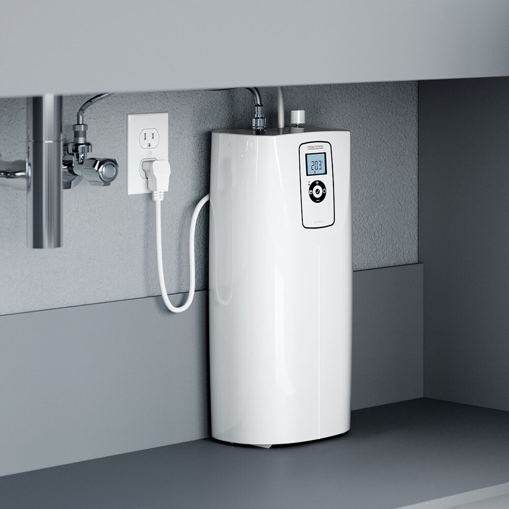 UltraHot Plus White Stainless Steel Instant Hot Water Dispenser with Tank