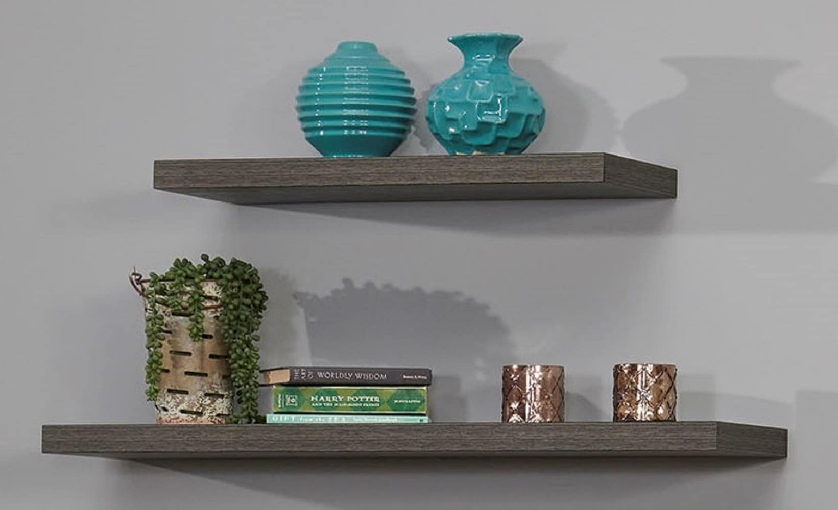 Wallscapes Avalon 10x24 Floating Shelf Ash Oak