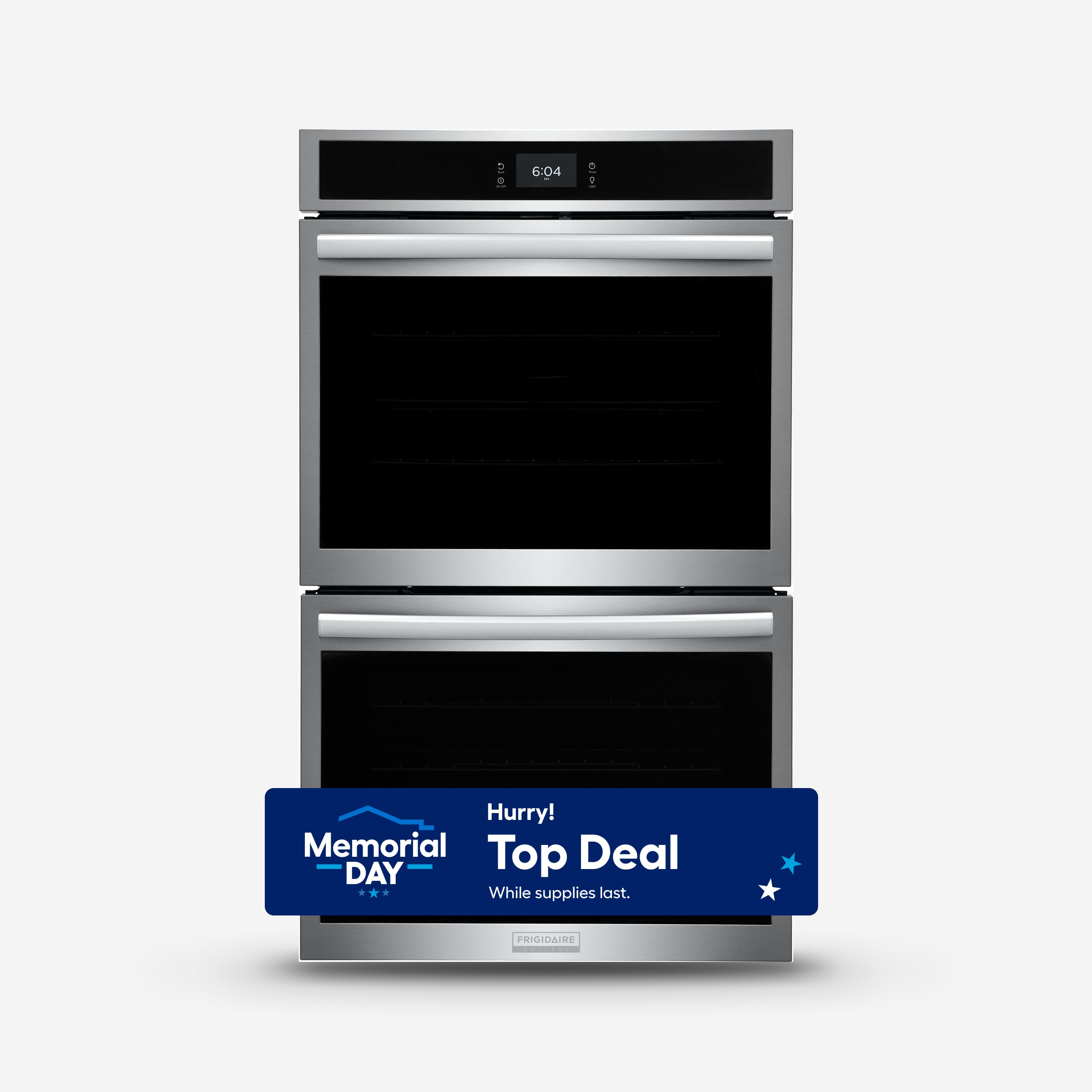 Stainless Steel Double Electric Wall Oven with Convection