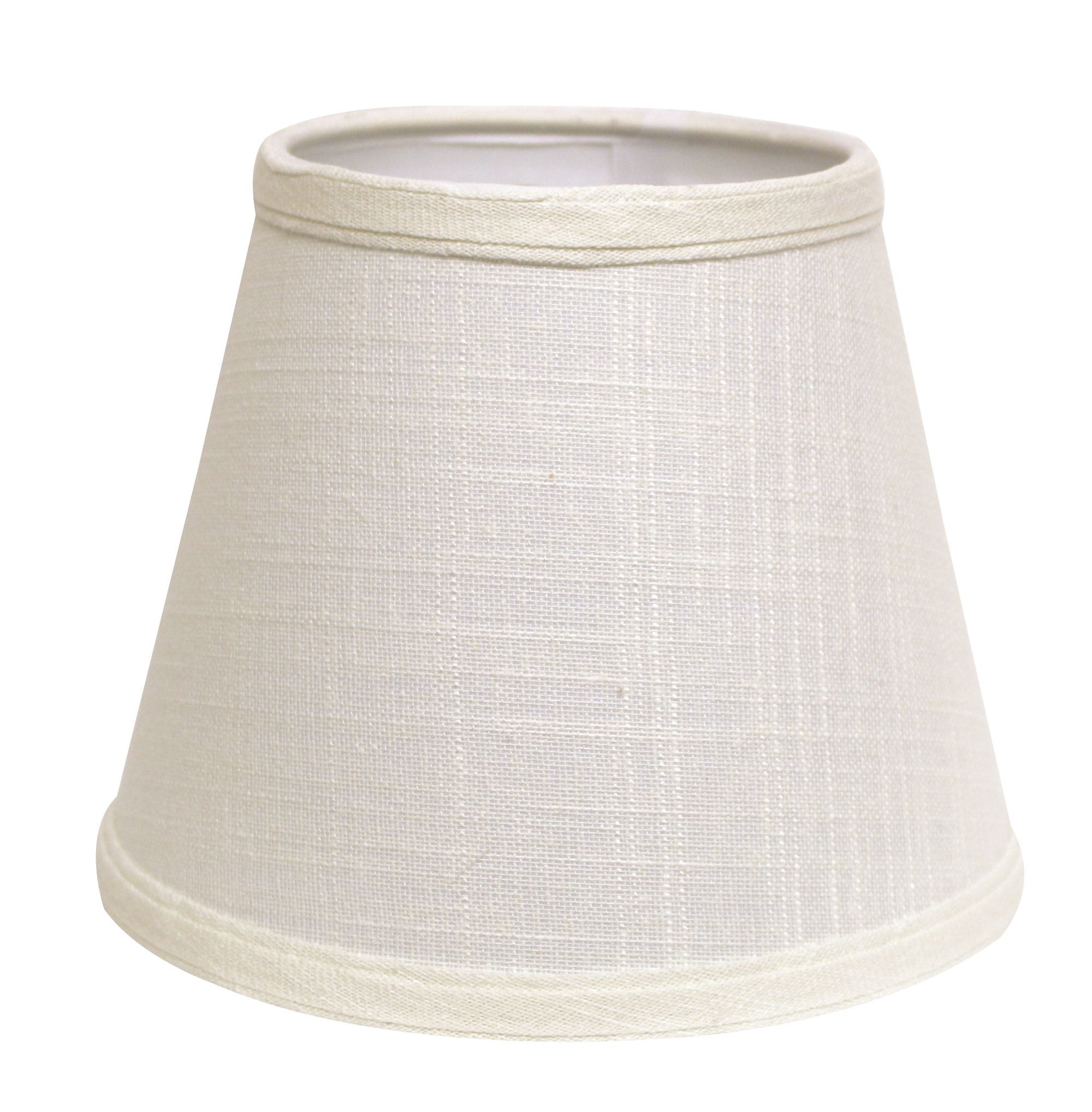 Hardback Lampshade Slant Empire White - Modern Lamp Shade for Table & Floor Lamps