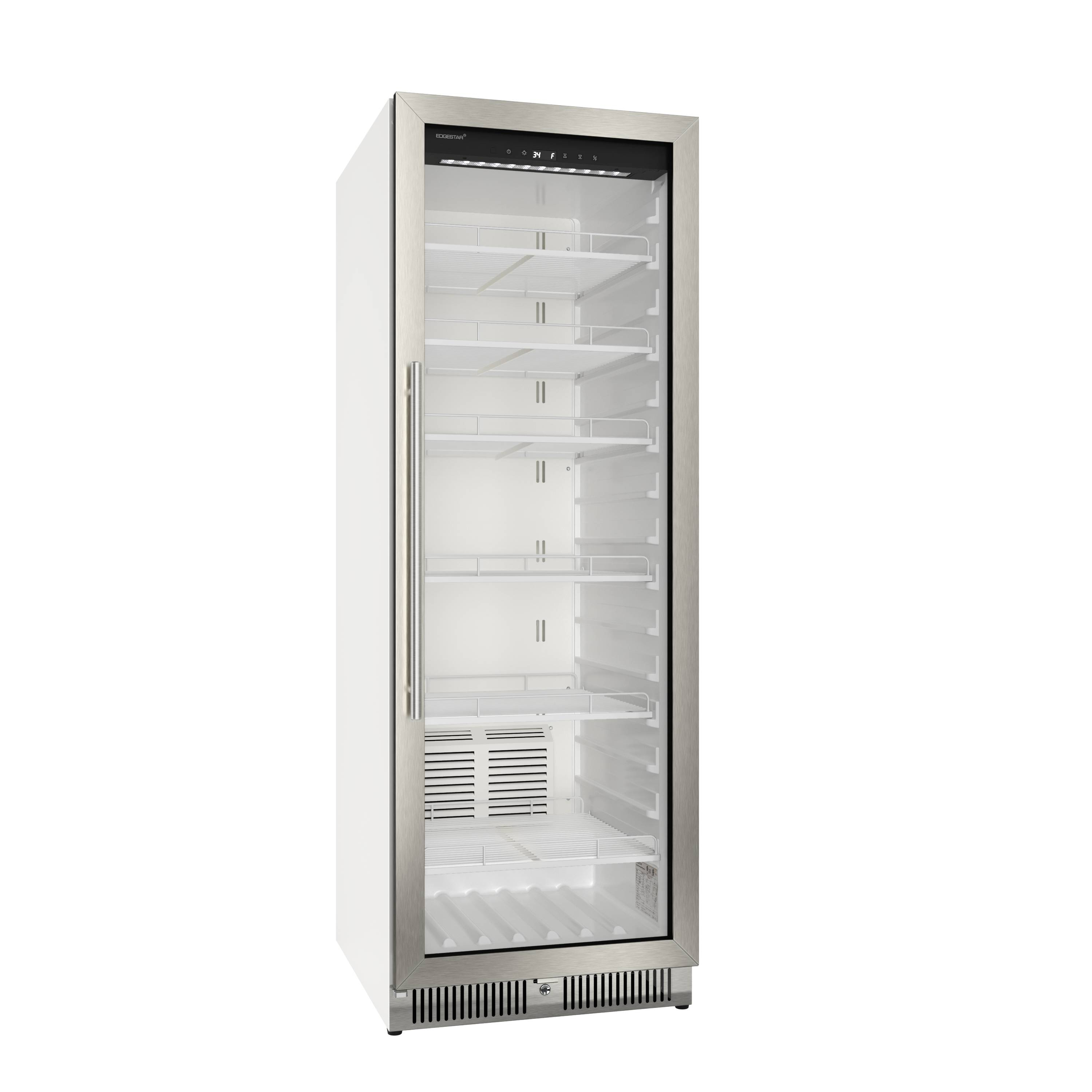 Edgestar Vbm131 24" Wide 13.7 Cu. Ft. Commercial Beverage Merchandiser - Stainless Steel
