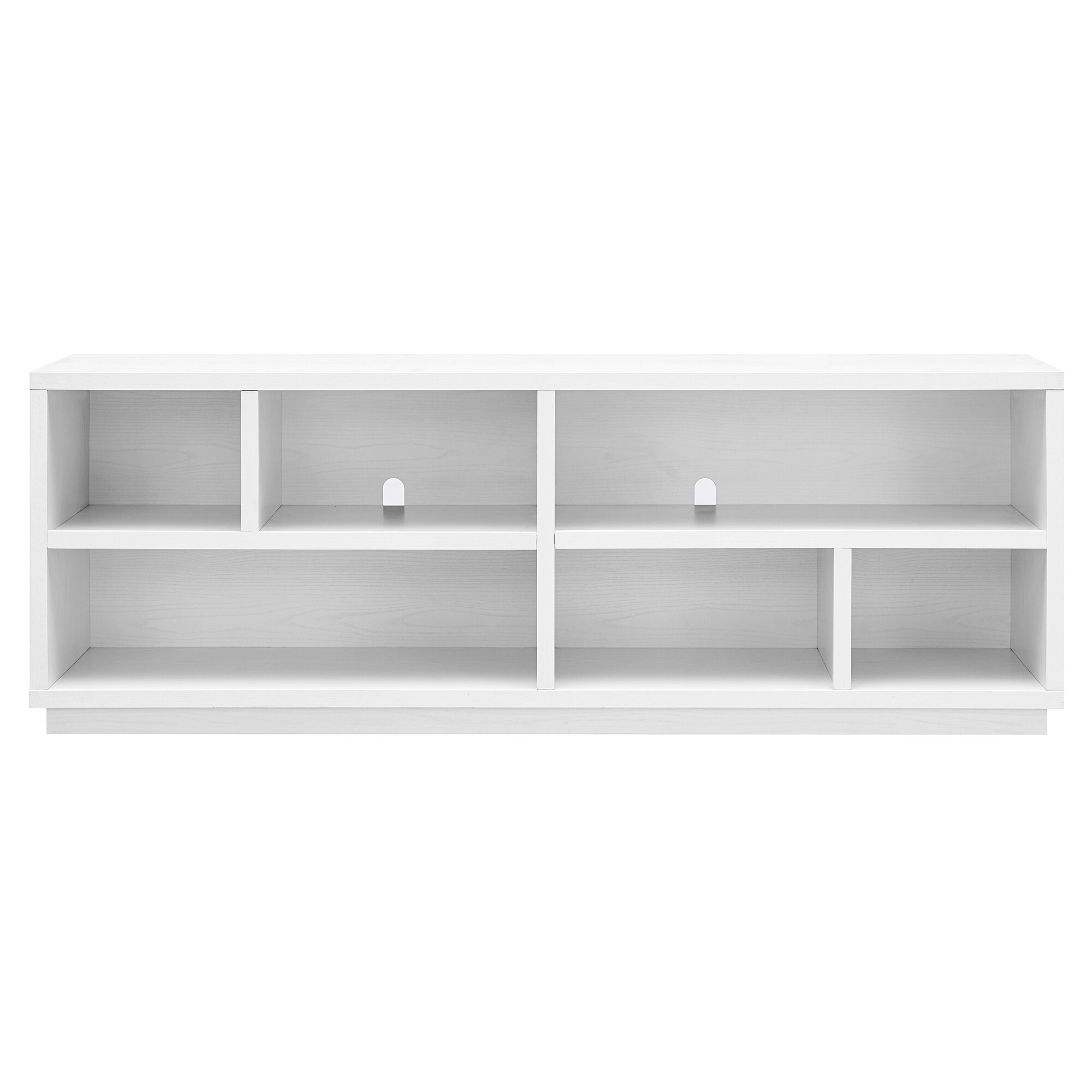 Bowman 70" White Metal Frame TV Stand