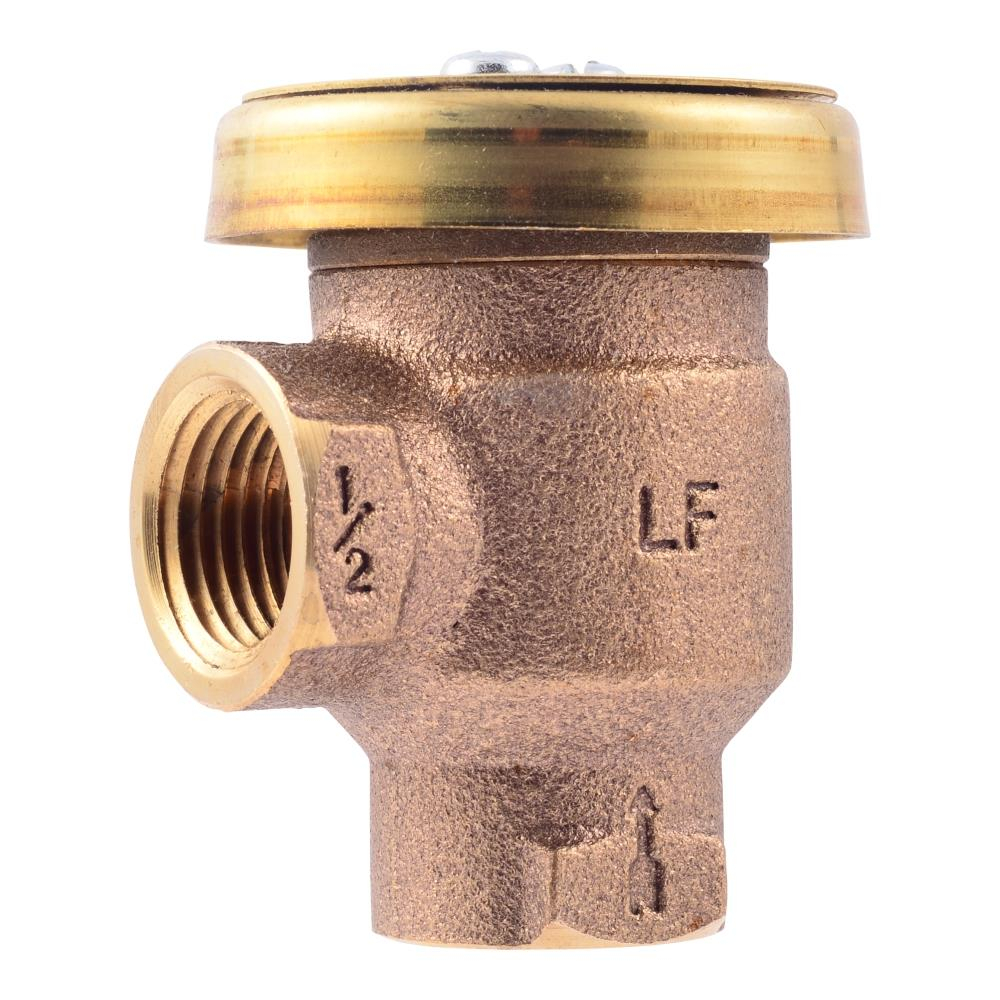 Cash Acme 1/2 Inch V-101 Anti-Siphon Vacuum Breaker, Brass Plumbing Fitting, 17383-0000F