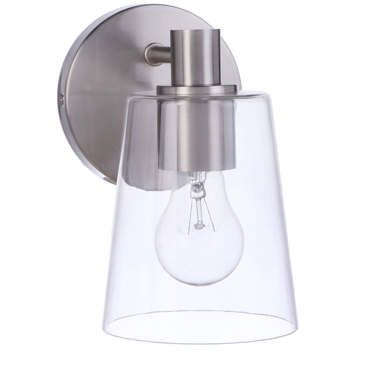 Craftmade Lighting Emilio 1 - Light Wall Light in  Brushed Polished Nickel