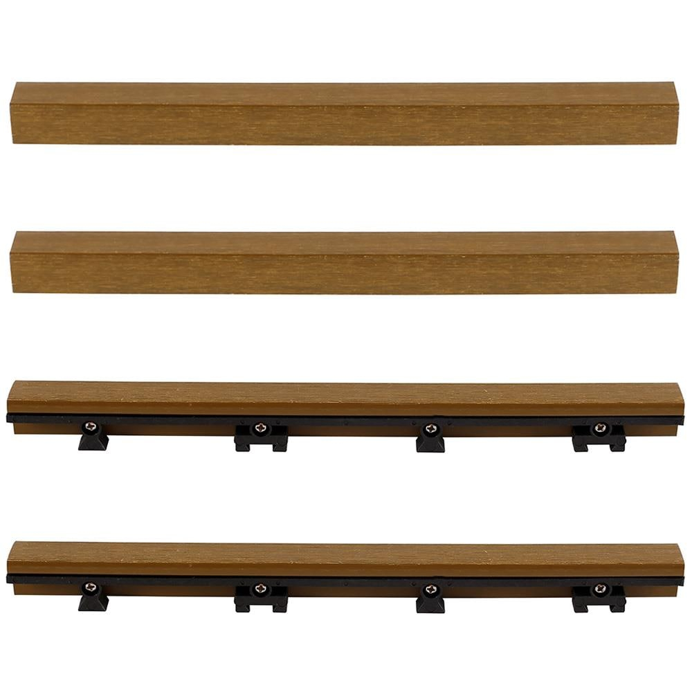 12" x 1" Composite Interlocking Deck Side Trim