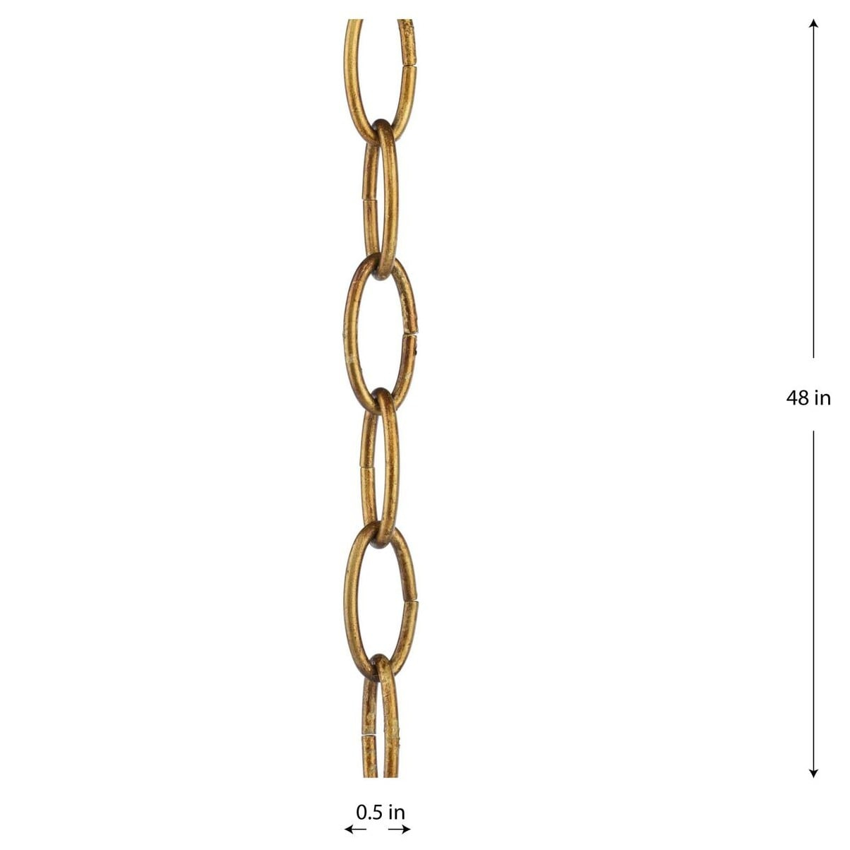 48-Inch Gold Ombre Accessory Chain for Ceiling Lighting