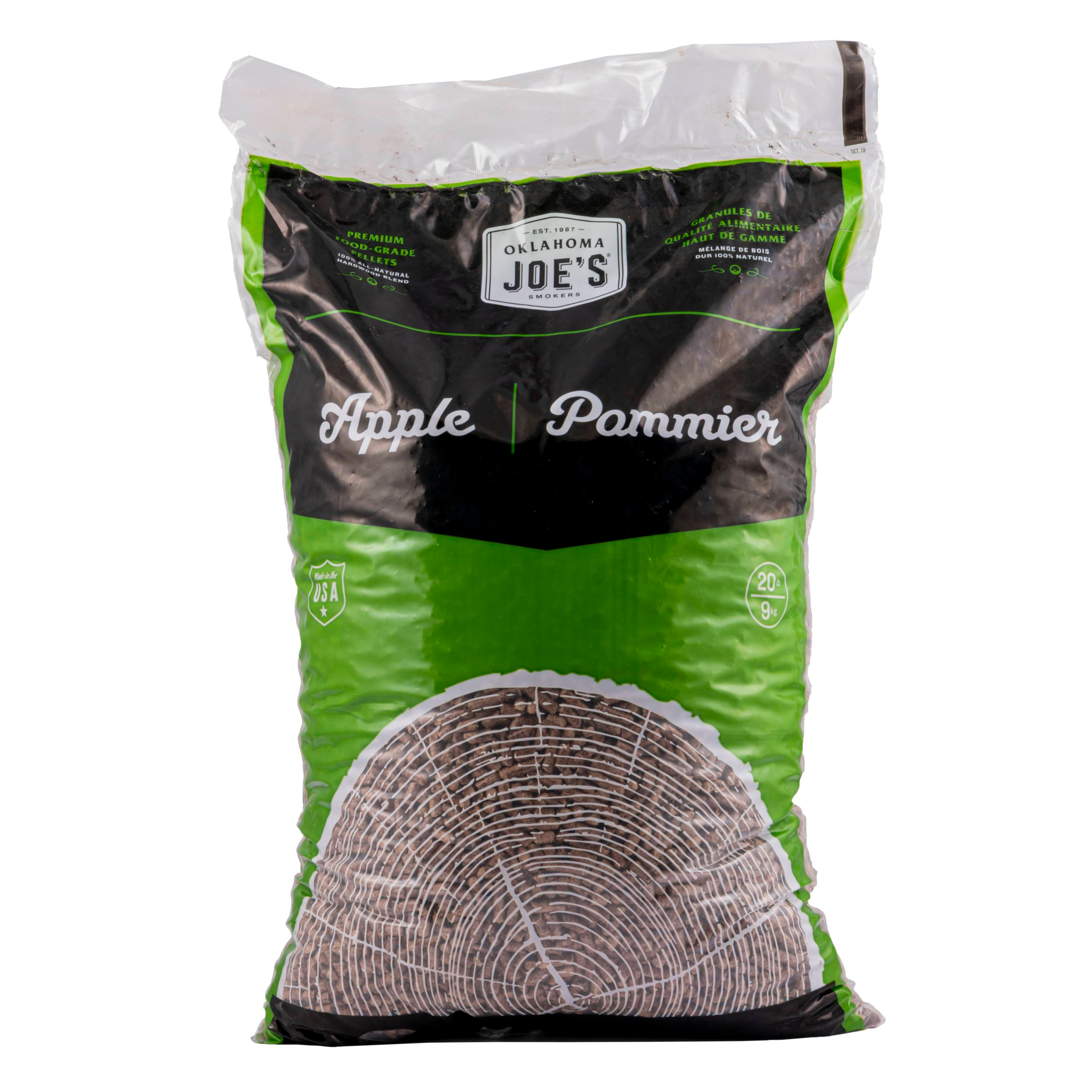 Oklahoma Joe's® Apple Wood Pellets, 20 lb. Bag - 2778407