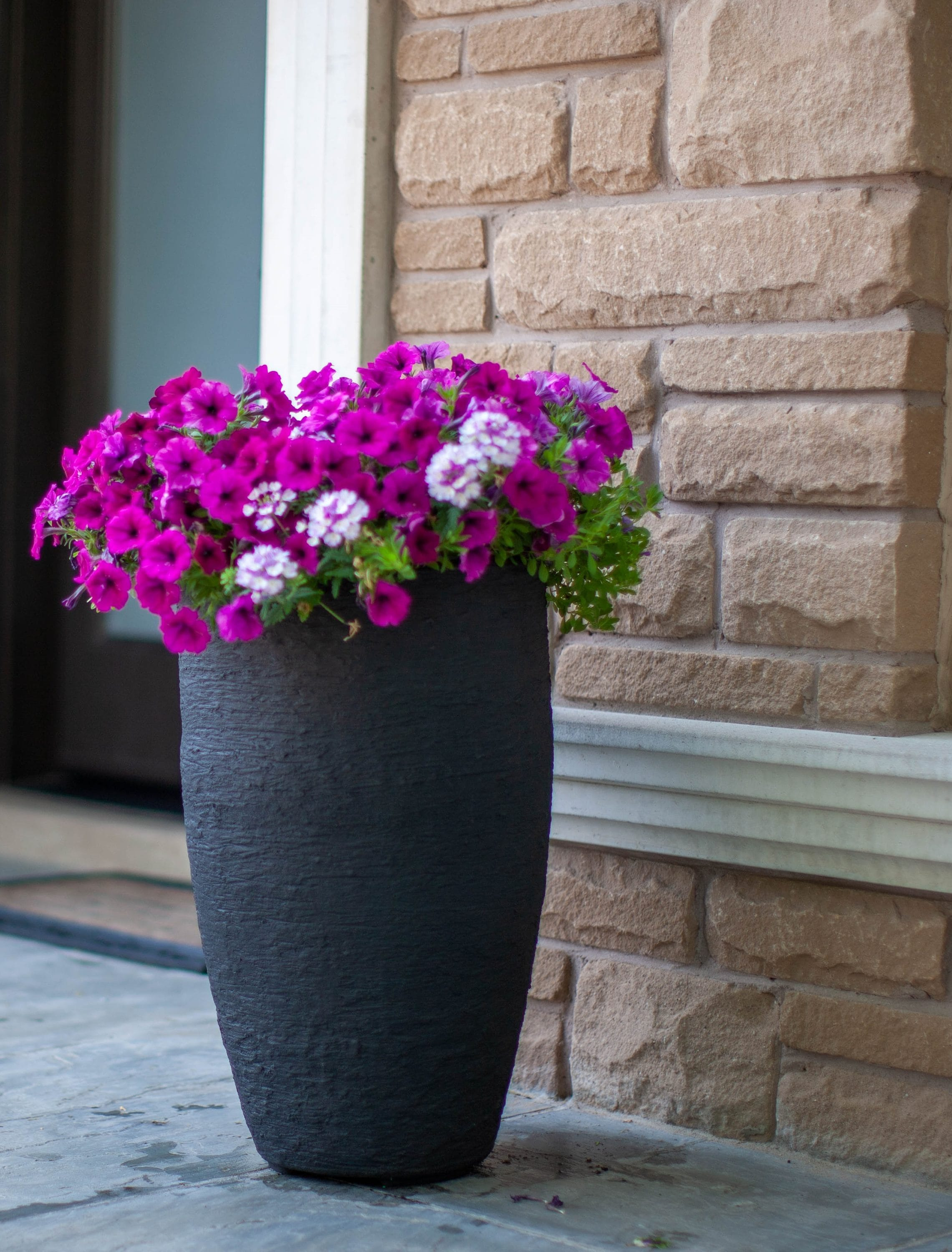 Algreen Athena Round Self Watering Planter