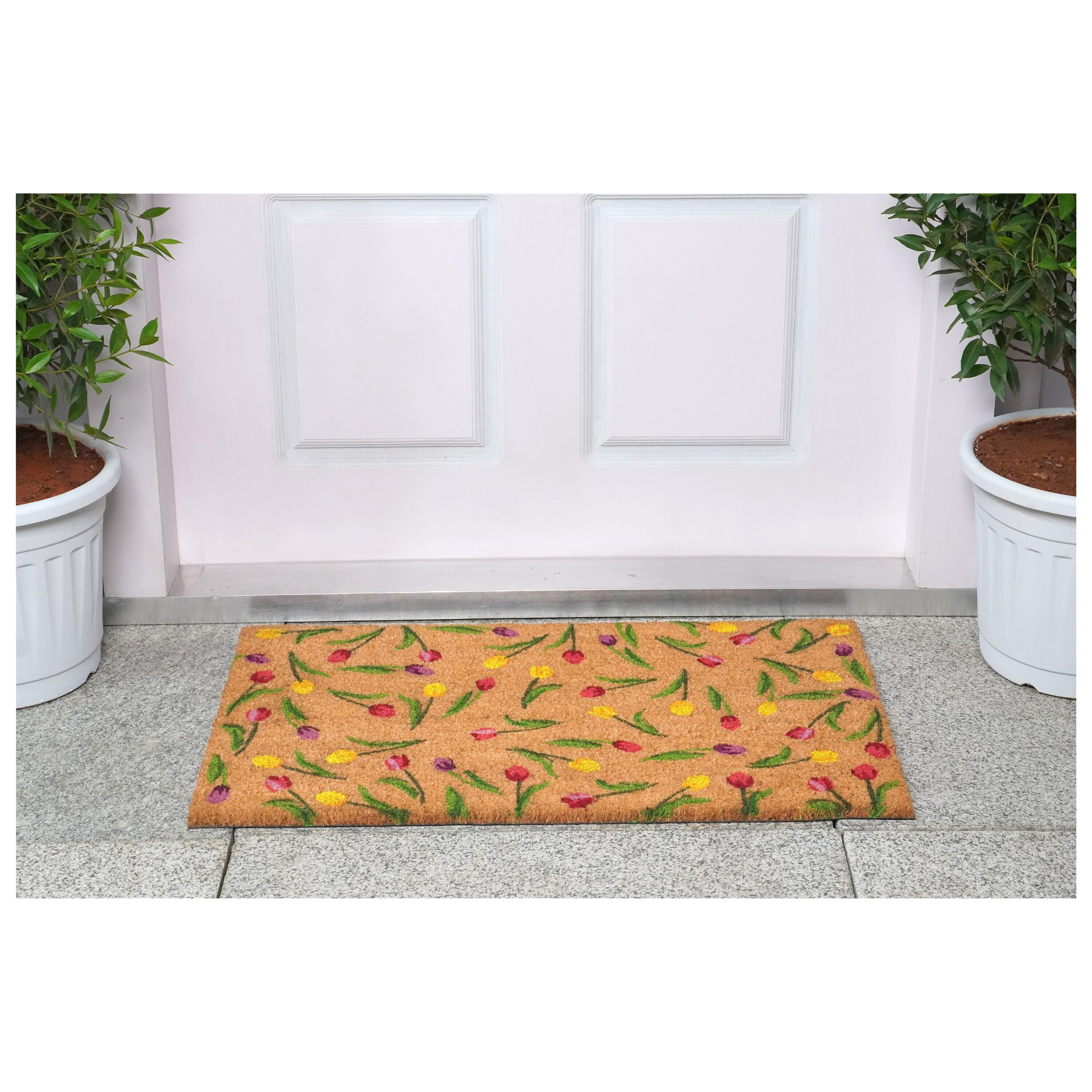 Calloway Mills Colorful Tulips Doormat