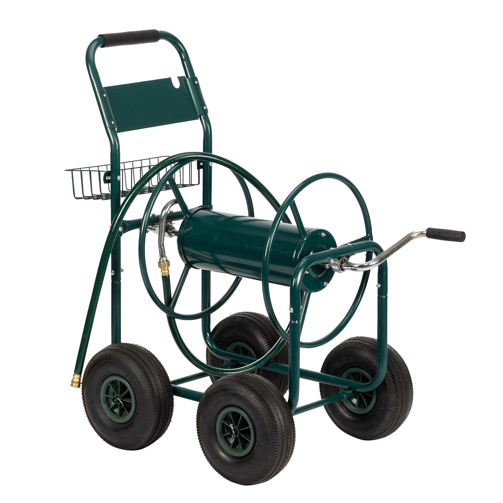 Outopee Iron 1-ft Cart Hose Reel