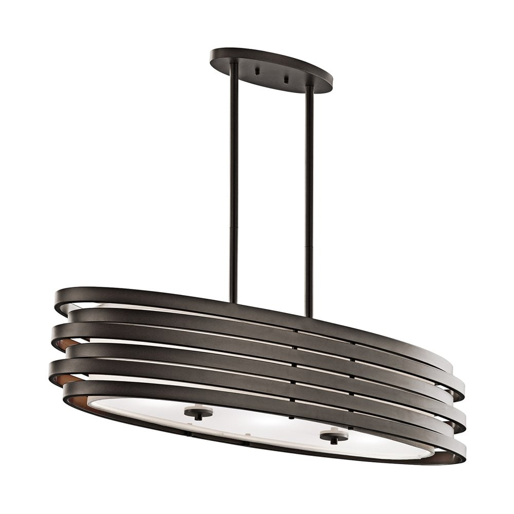 Kichler Lighting Roswell 3 - Light Chandelier in  Olde Bronze