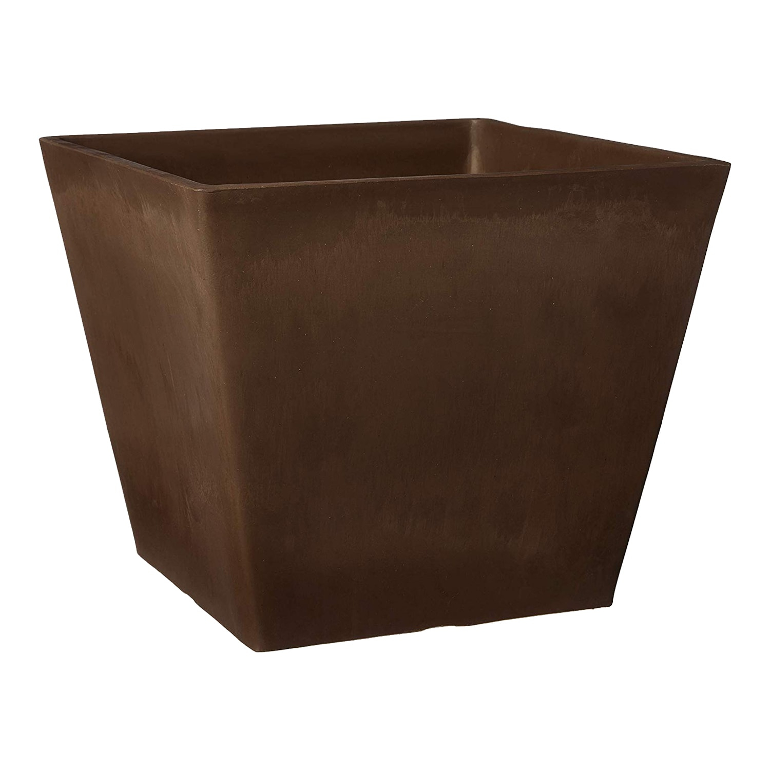 Modern Square Eco-Friendly Planter - 12" Rust & Weather Resistant