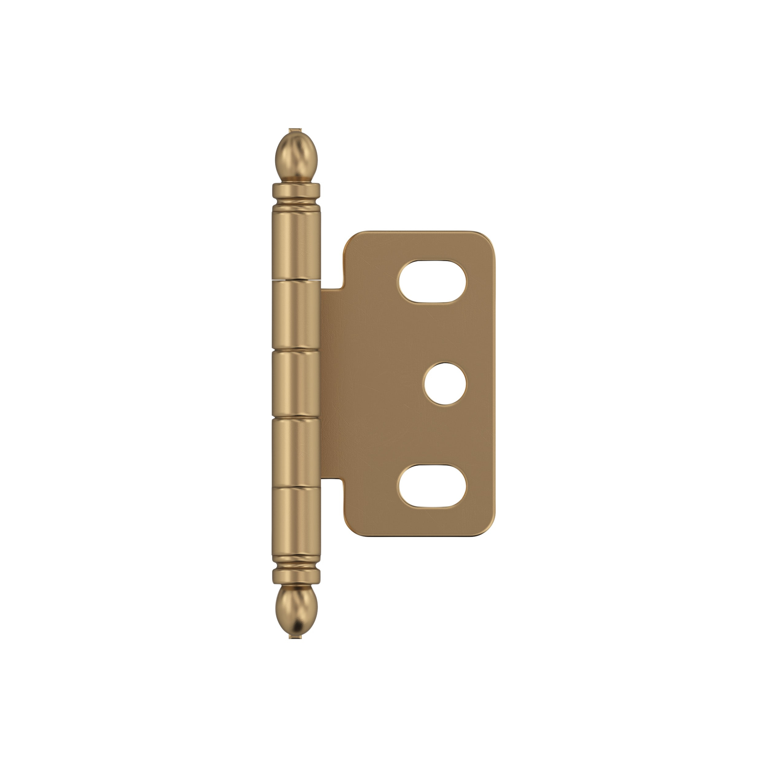 Amerock 110-Degree Inset Surface Champagne Bronze Cabinet Hinge ,