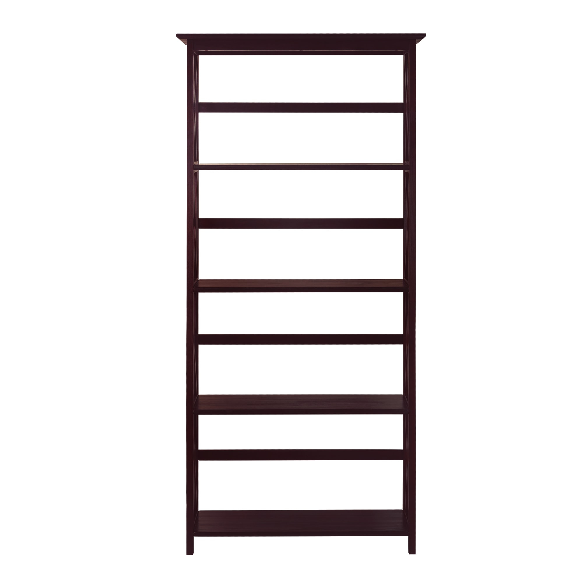 Ltd  Montego 5 tier Bookcase  Espresso