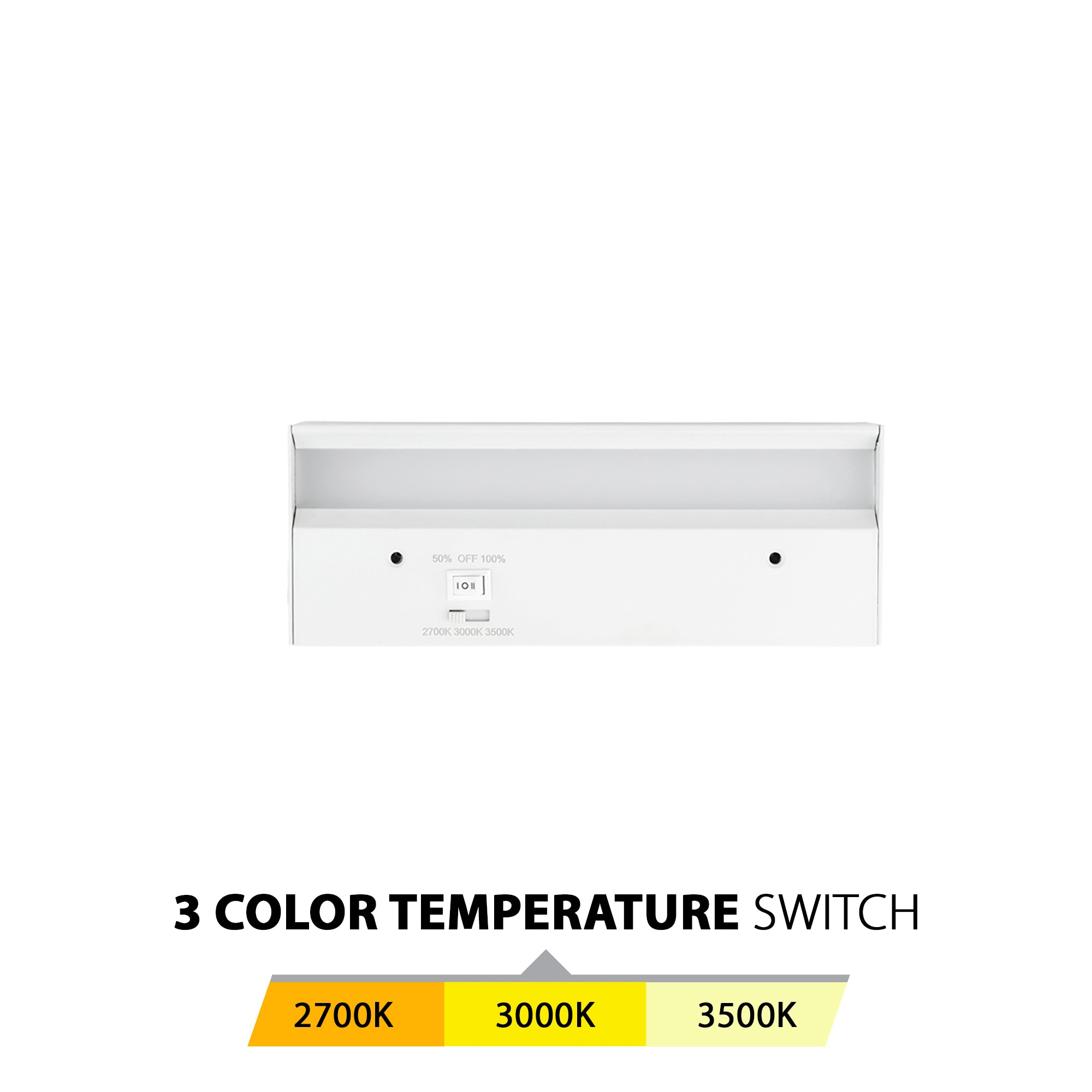 120V 3-CCT Barlight Undercabinet Task Luminaire
