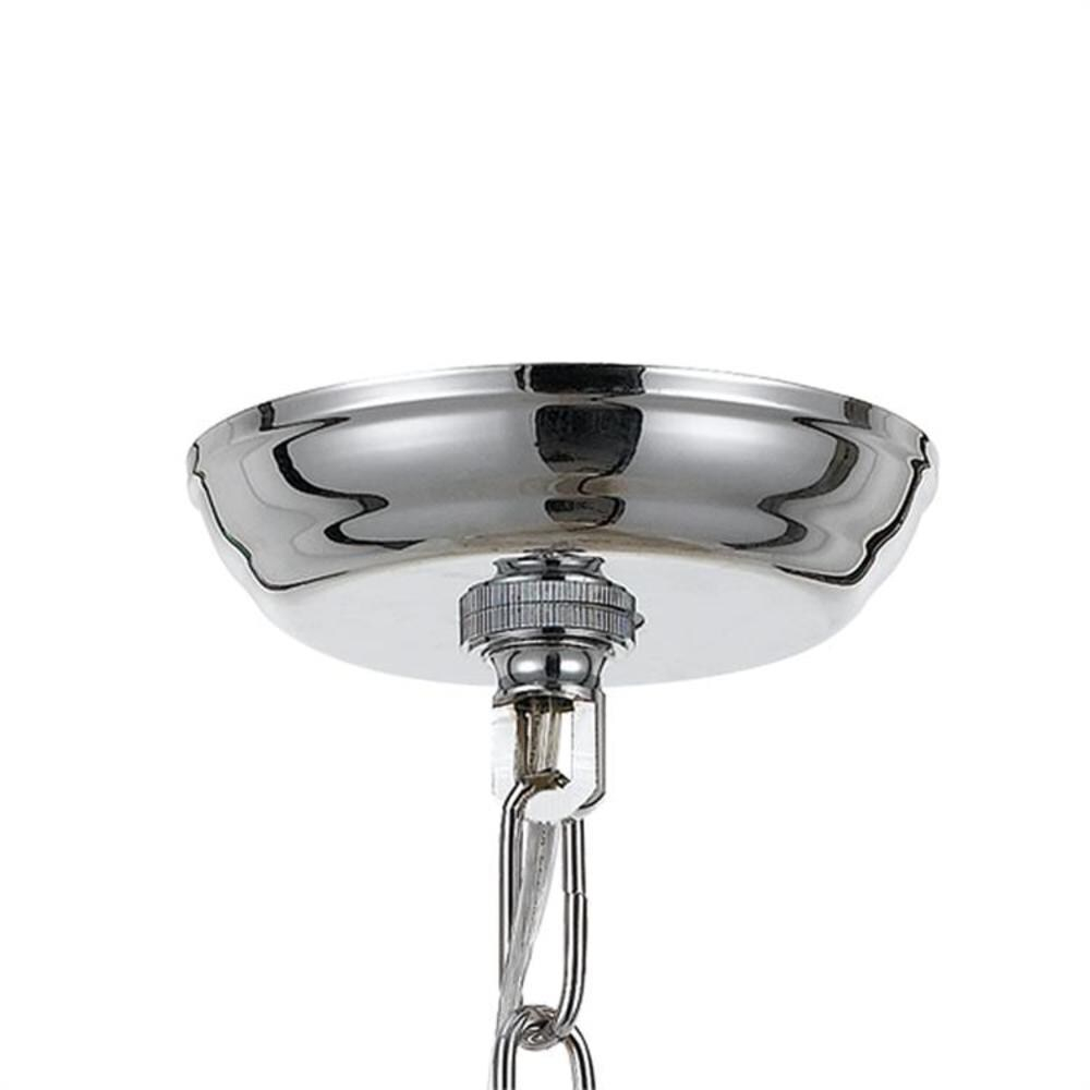 Mini Othello 3-Light Polished Chrome Crystal Chandelier