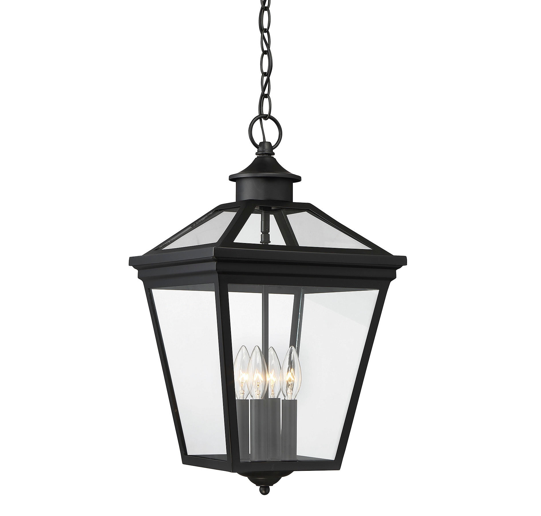 Savoy House Ellijay 4 - Light Pendant in  Black
