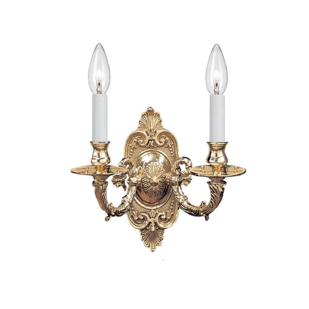 Crystorama Lighting - Wall Mount - Arlington - Two Light Wall Sconce In Classic