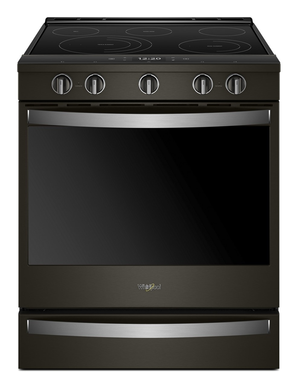 WHIRLPOOL WEE750H0HV slide in electric range