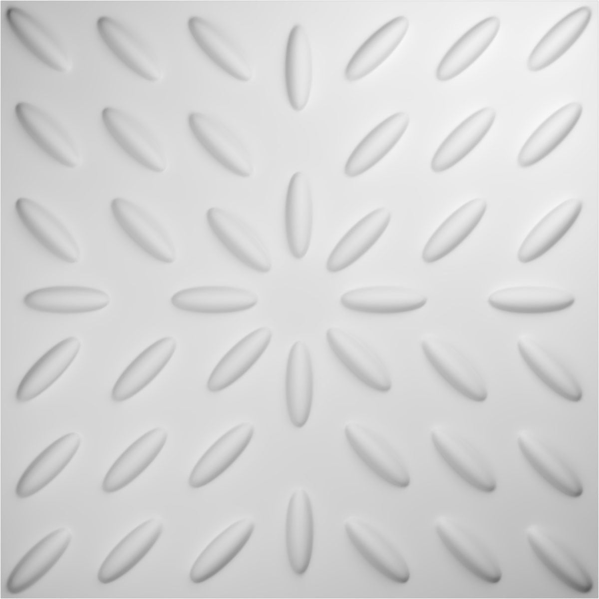 Ekena Millwork 19 5/8"W x 19 5/8"H Blaze EnduraWall Decorative 3D Wall Panel (Covers 2.67 Sq. Ft.)