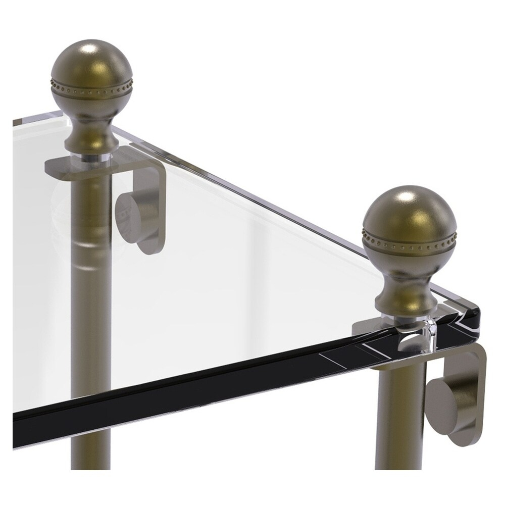 Red Barrel Studio® Morosini 2 Piece Triangle Corner Shelf