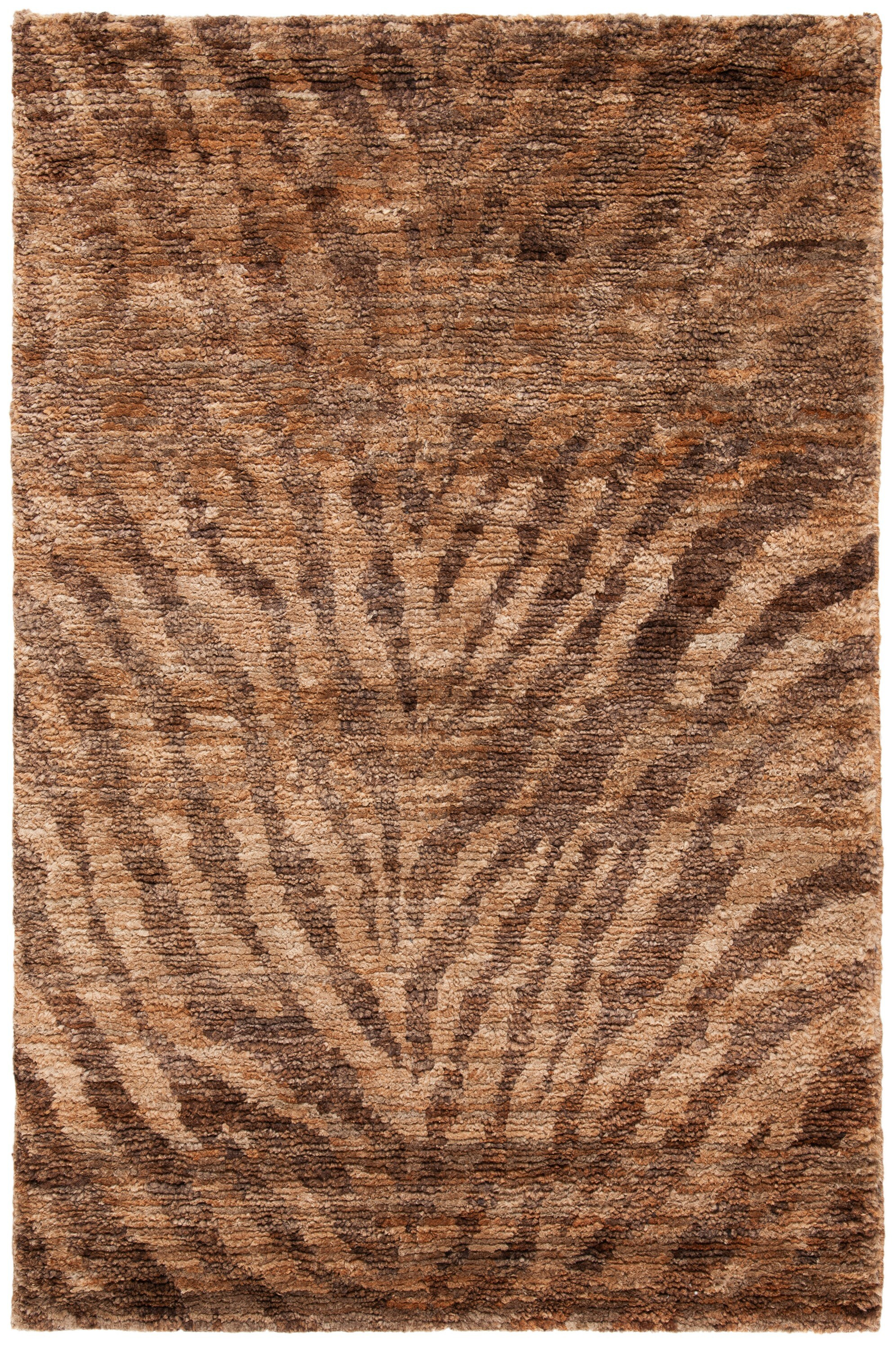 SAFAVIEH Bohemian Nick Geometric Area Rug, Natural/Black, 3' x 5'