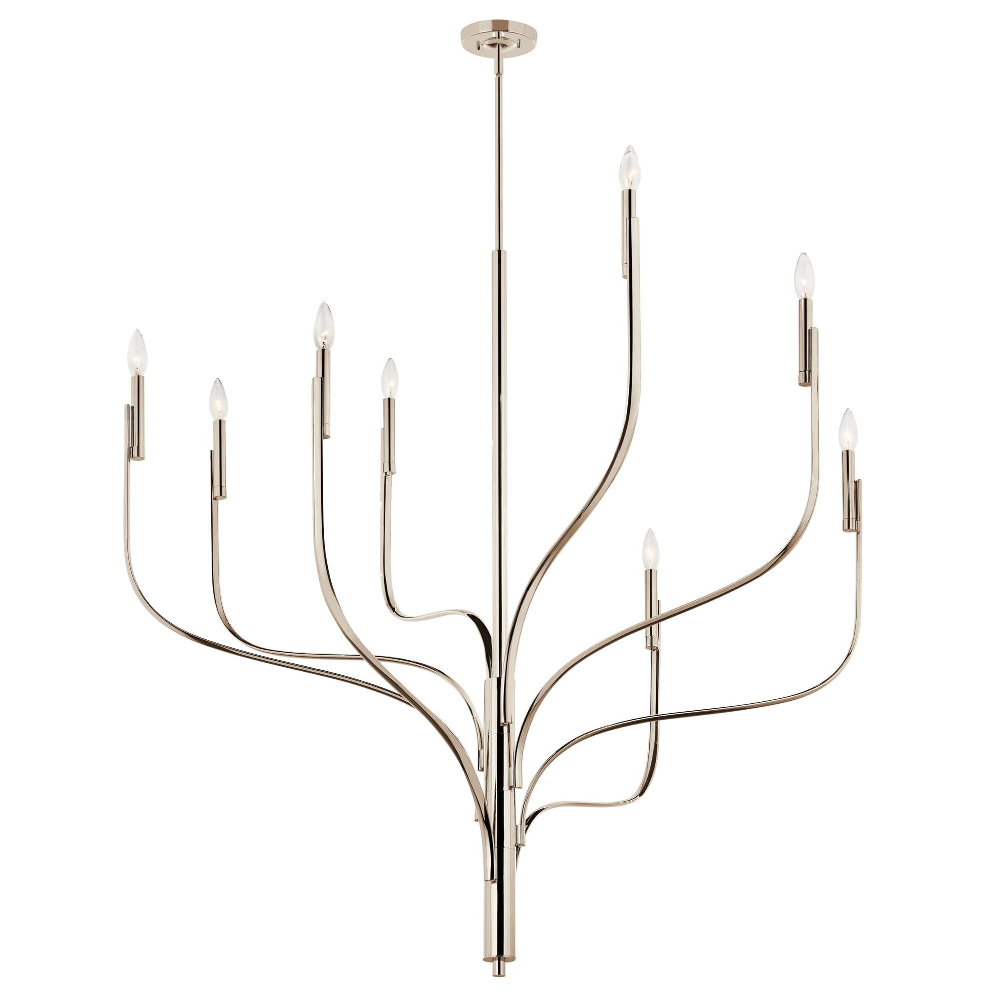 Kichler Lighting - Livadia - 8 Light Chandelier-47.75 Inches Tall and 47.75