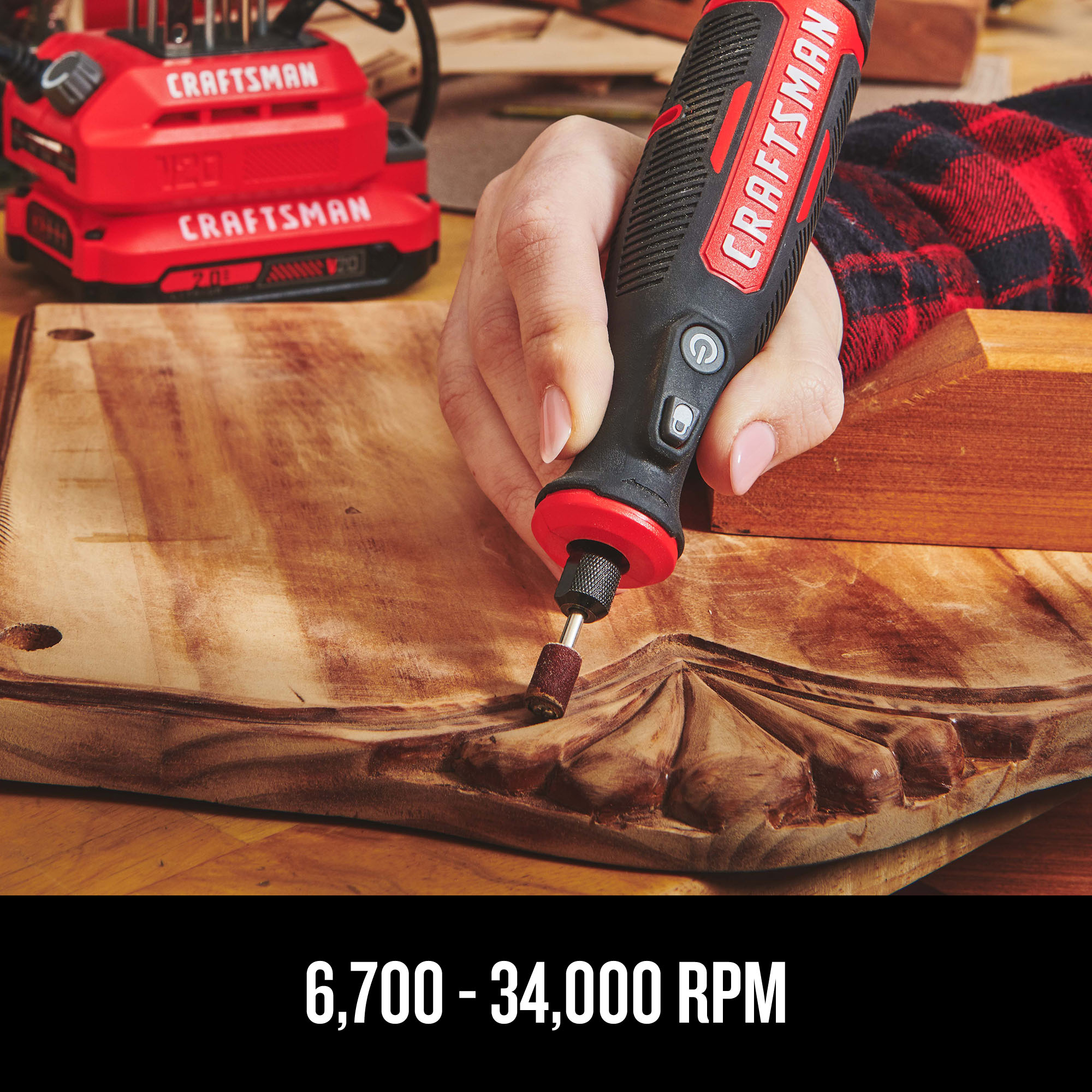 Craftsman V20 Cordless Rotary Tool Tool Only